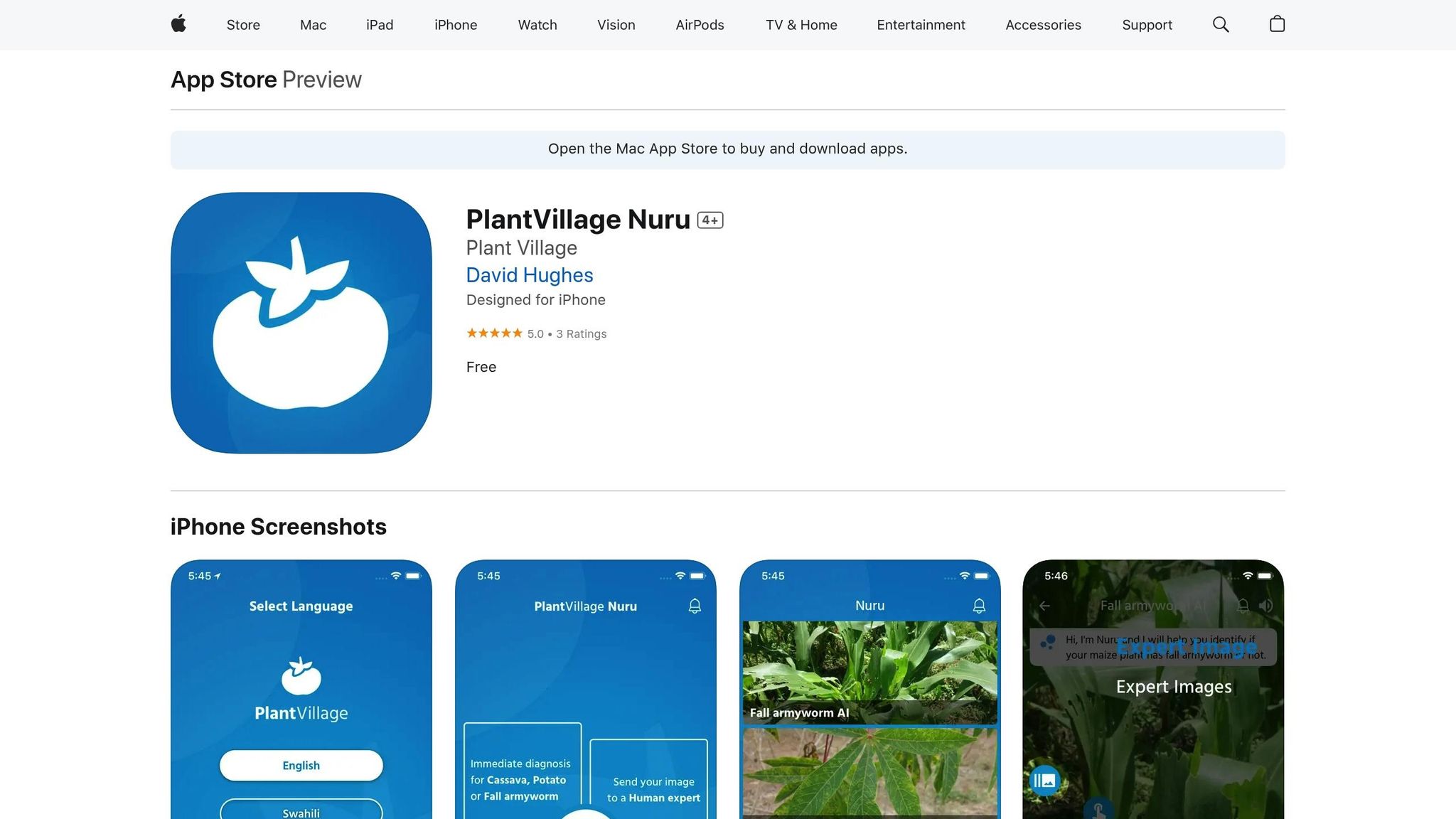 PlantVillage Nuru
