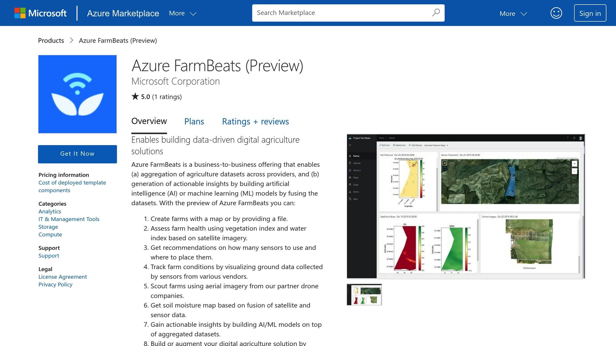 Microsoft Azure FarmBeats
