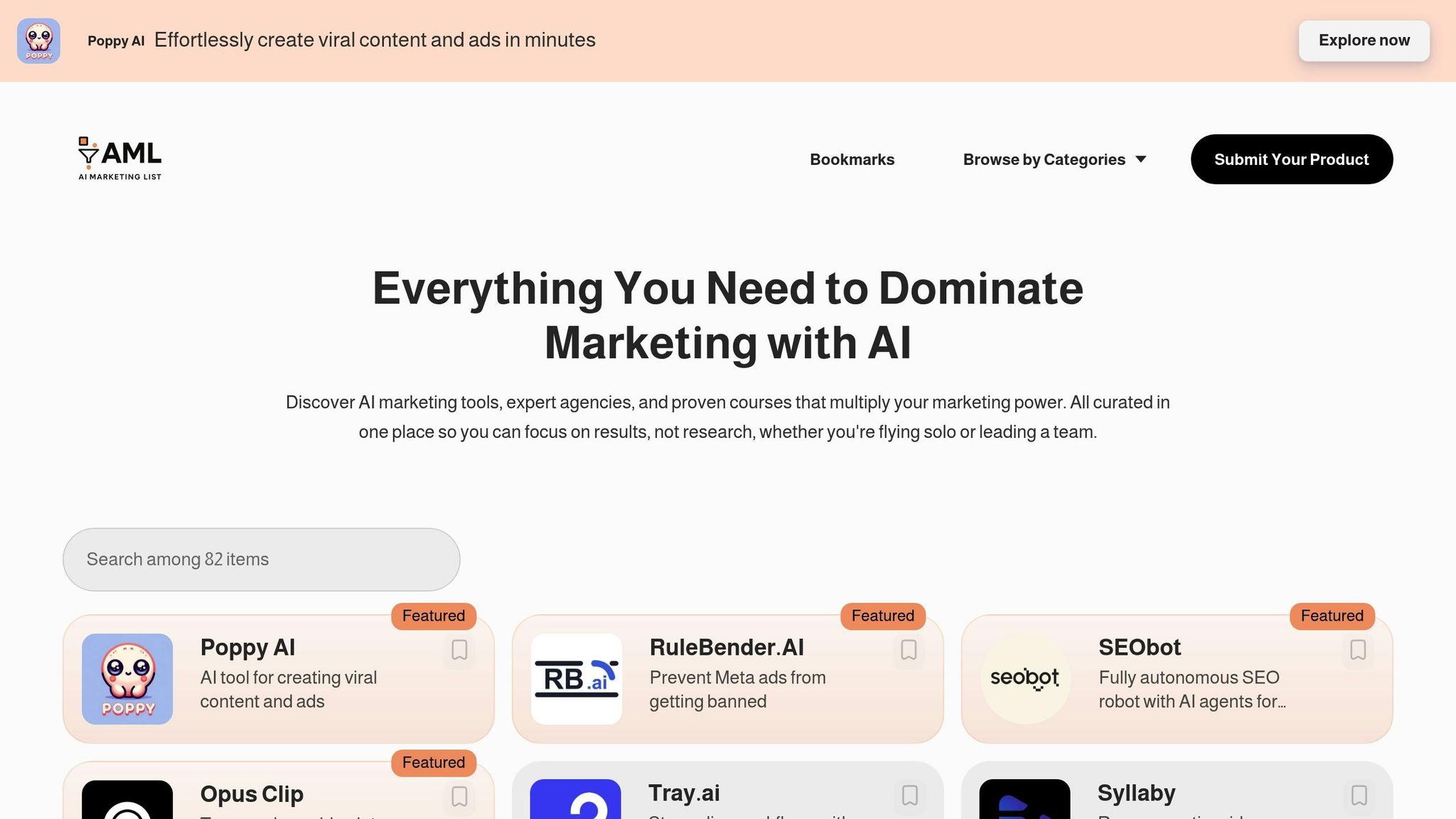 AI Marketing List
