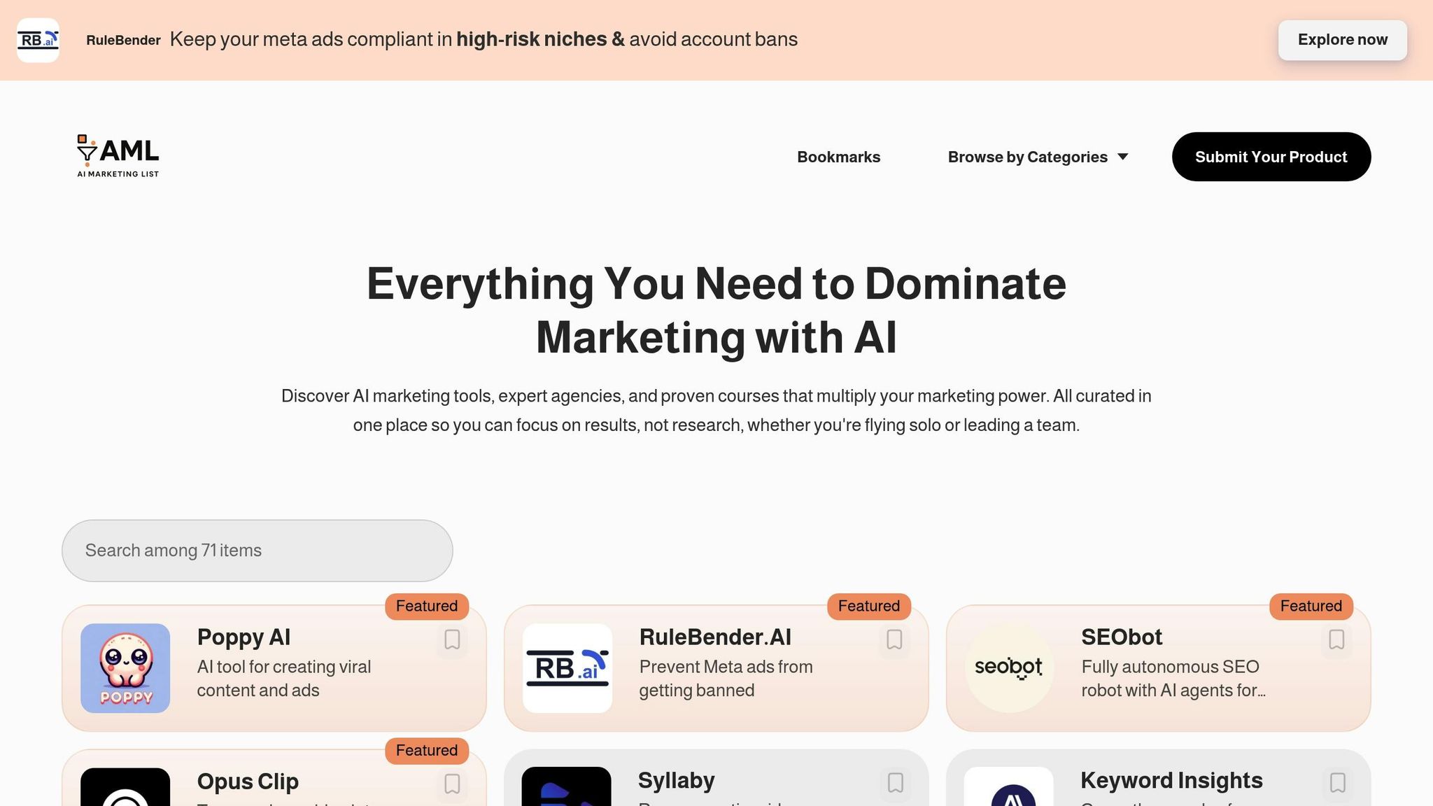 AI Marketing List