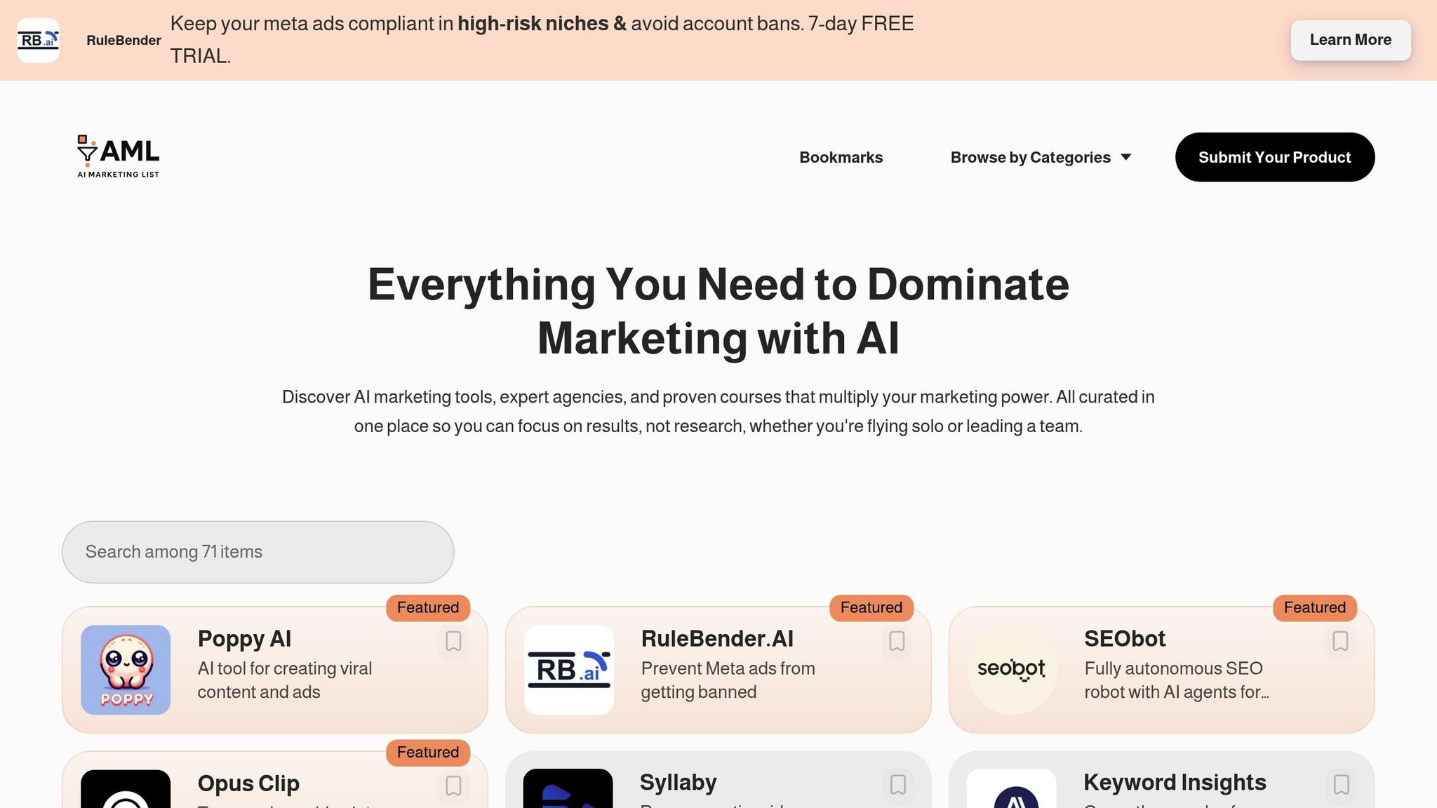 AI Marketing List