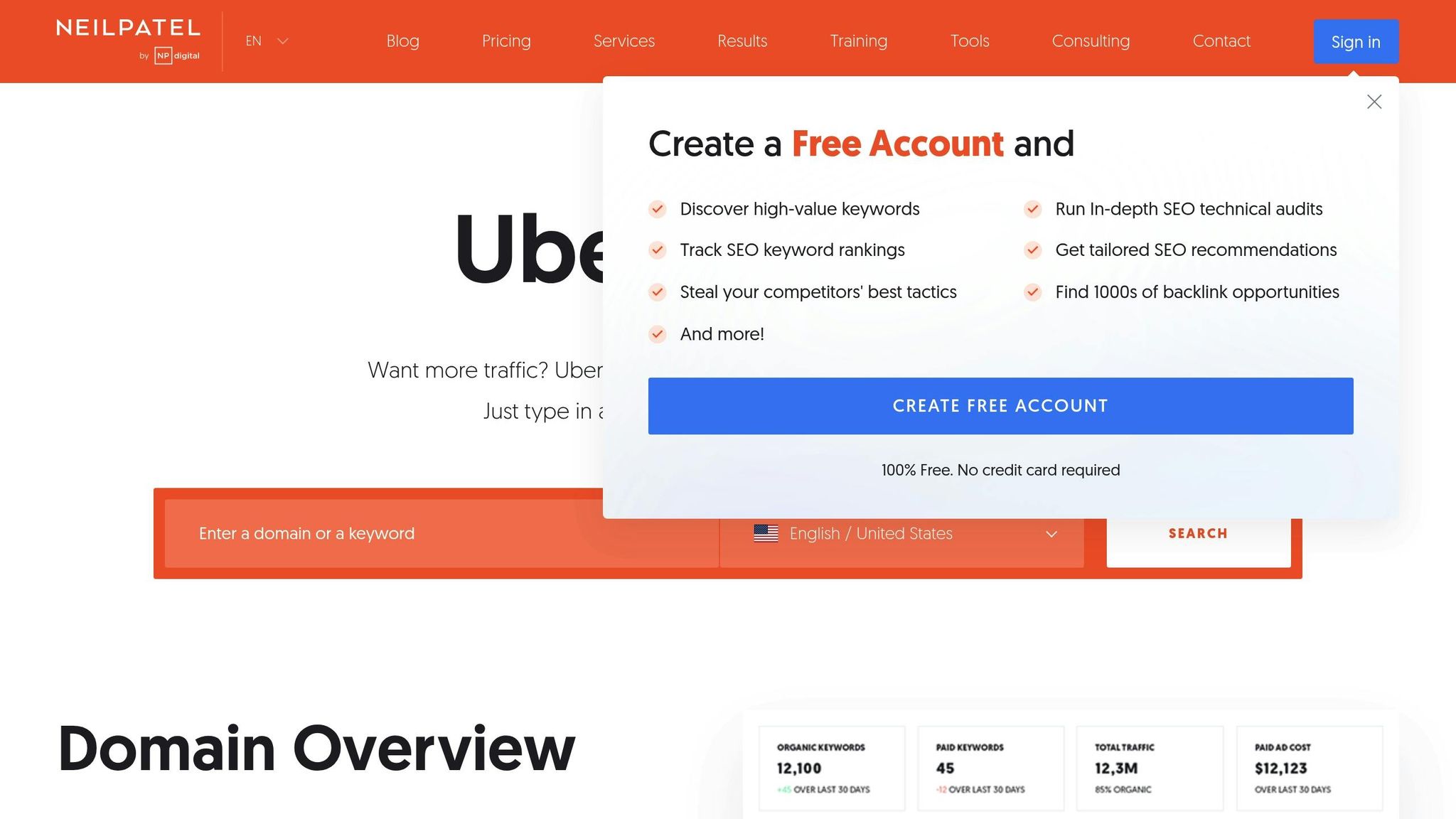 Ubersuggest
