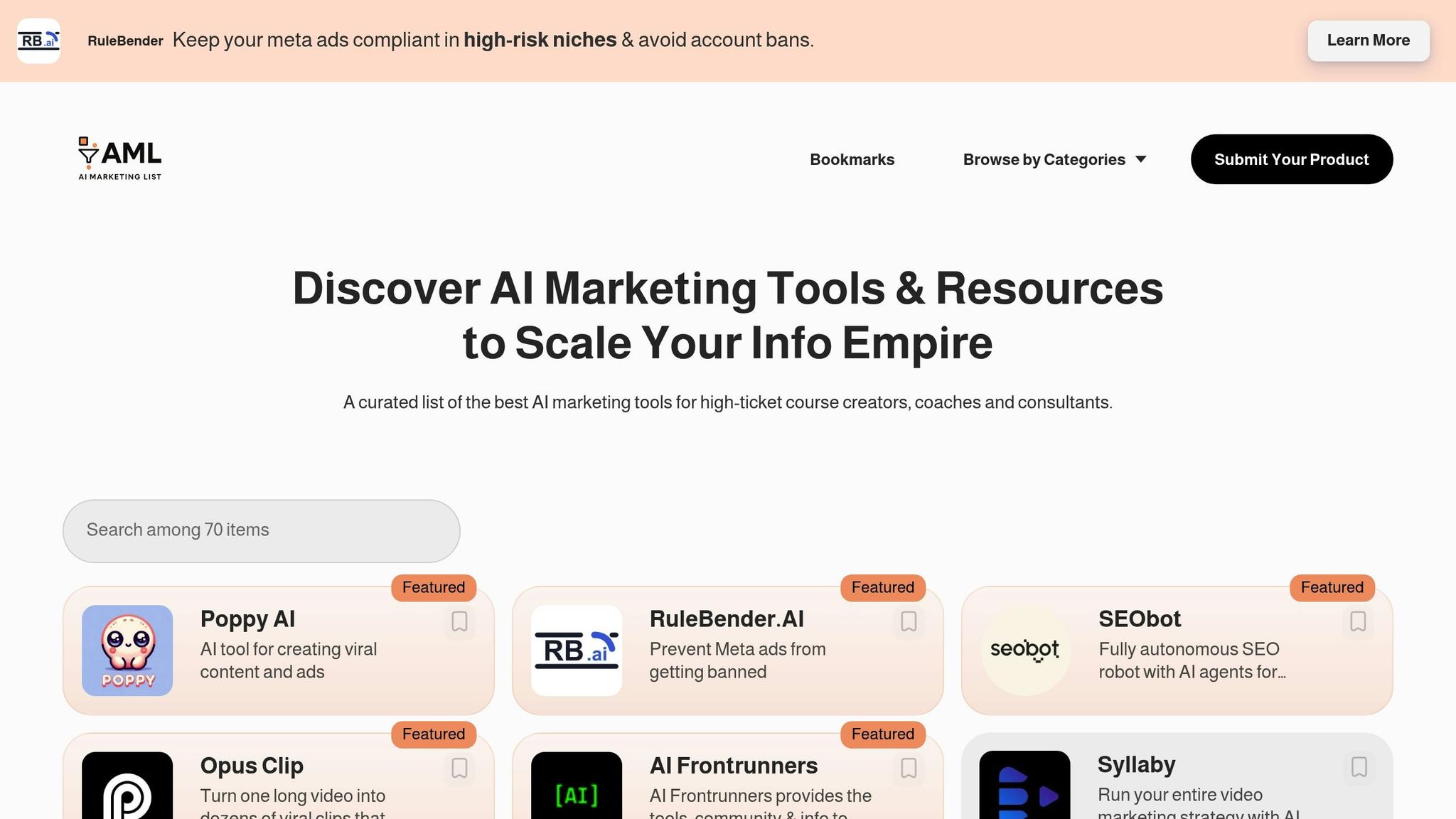 AI Marketing List