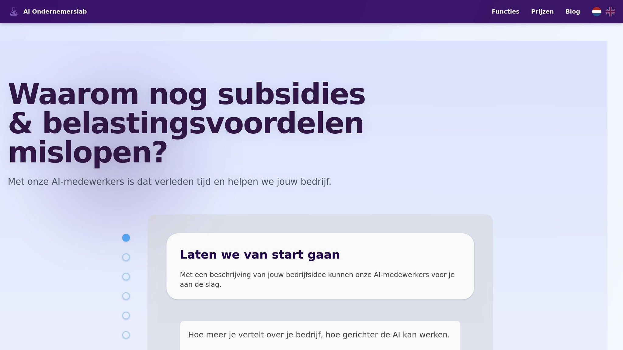AI Ondernemerslab