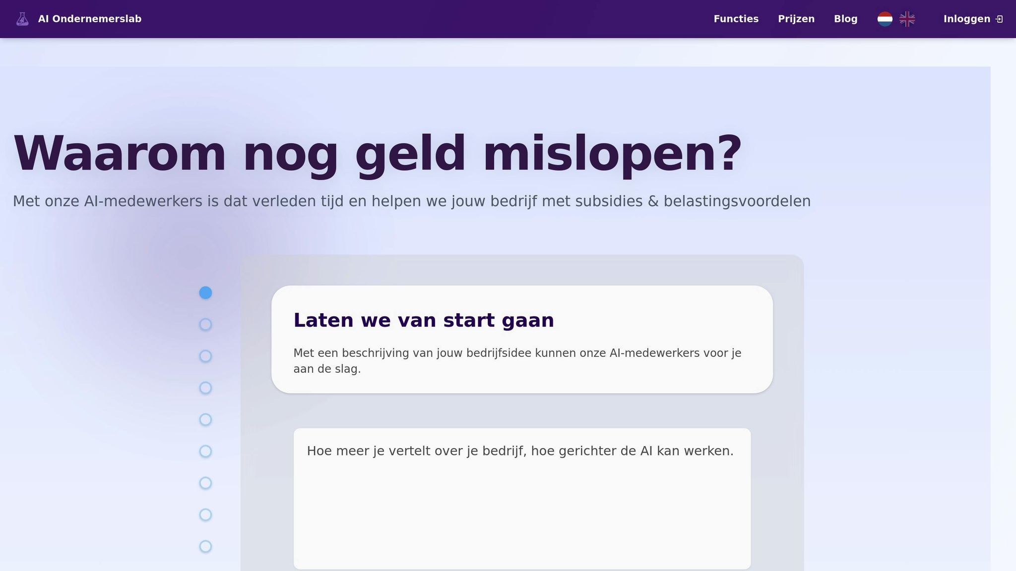 AI Ondernemerslab