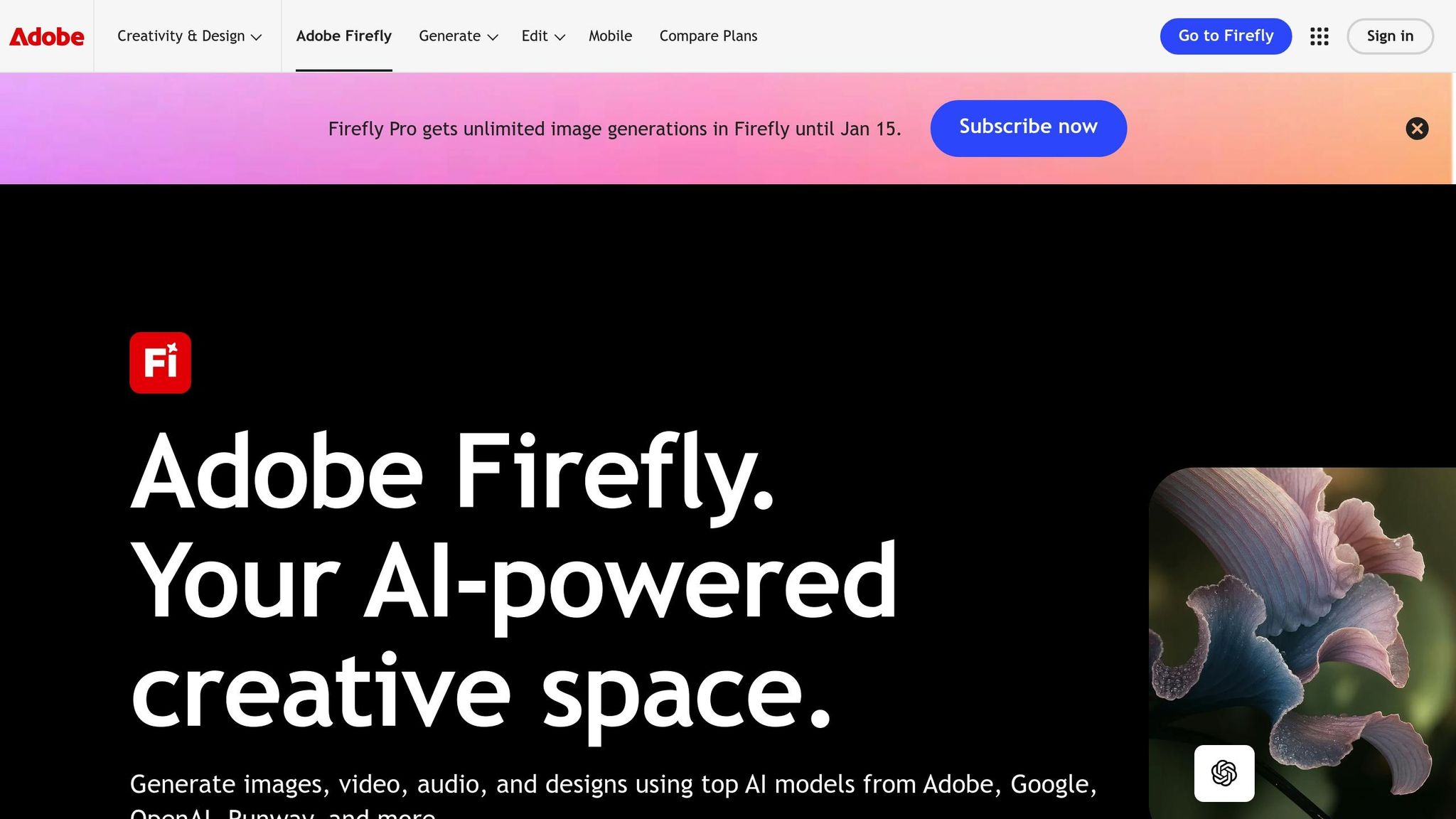 Adobe Firefly
