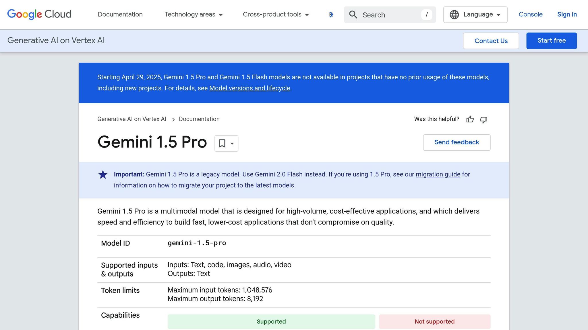 Gemini 1.5 Pro