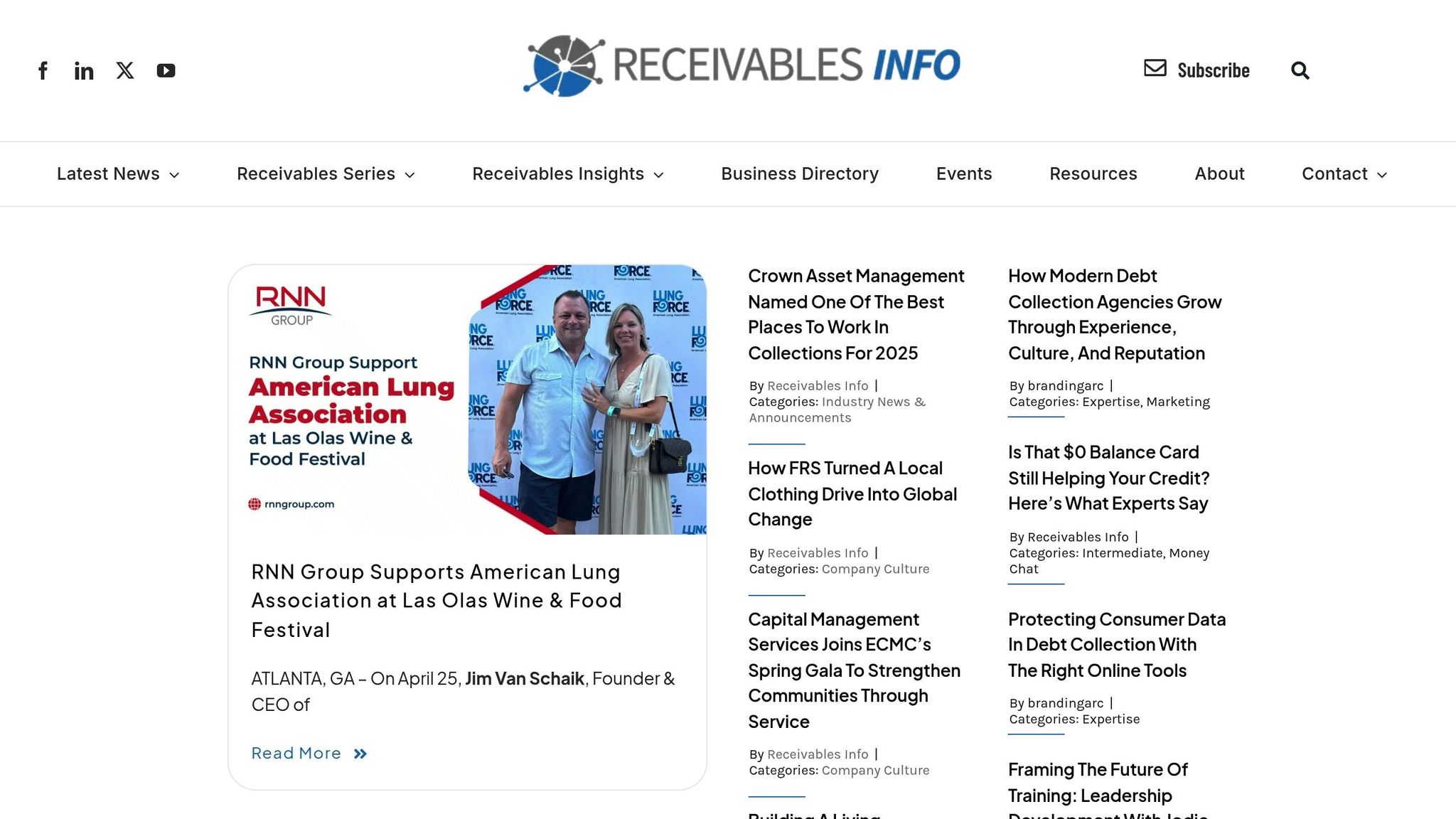 Receivables Info
