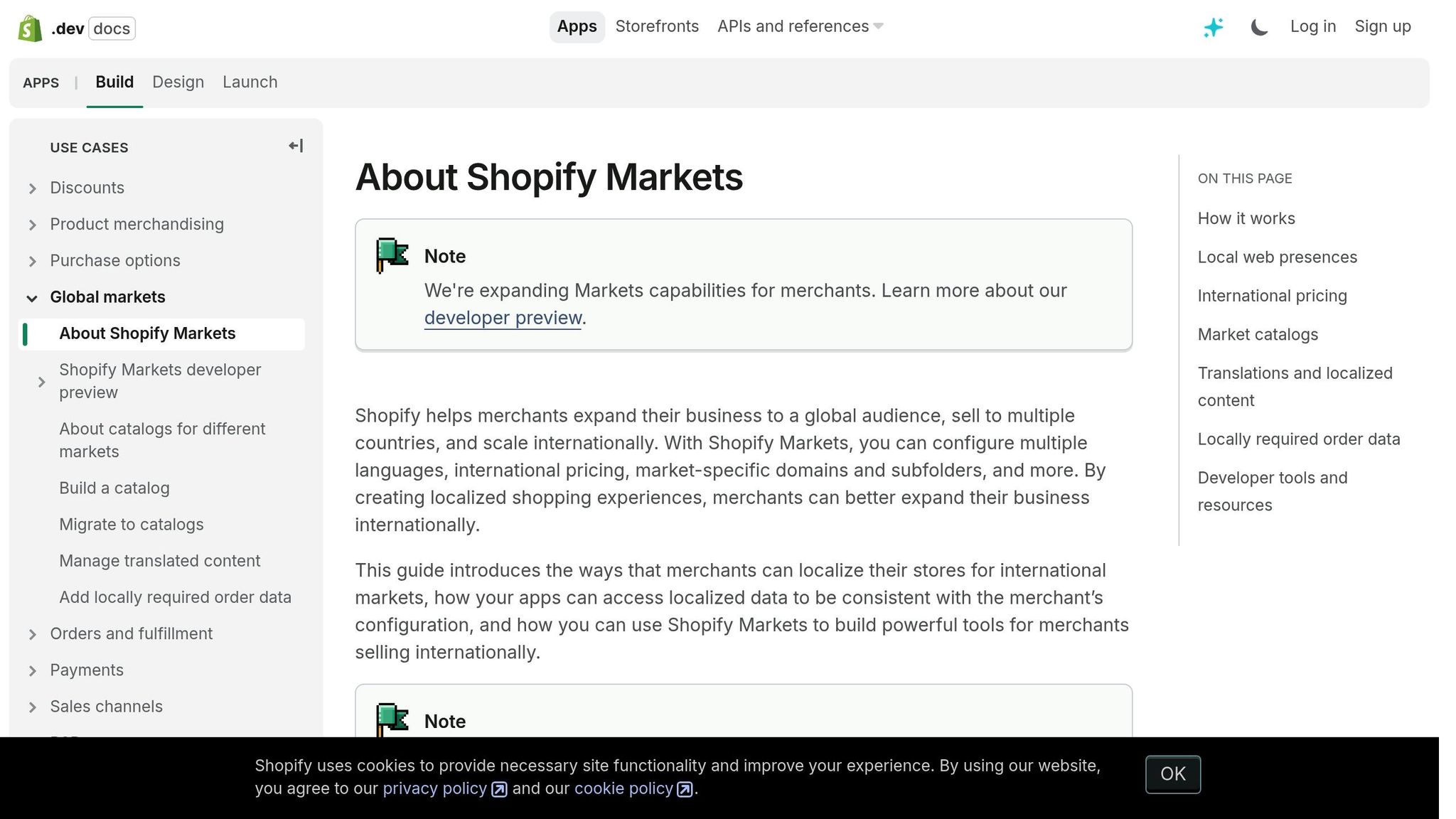 Shopify Markets