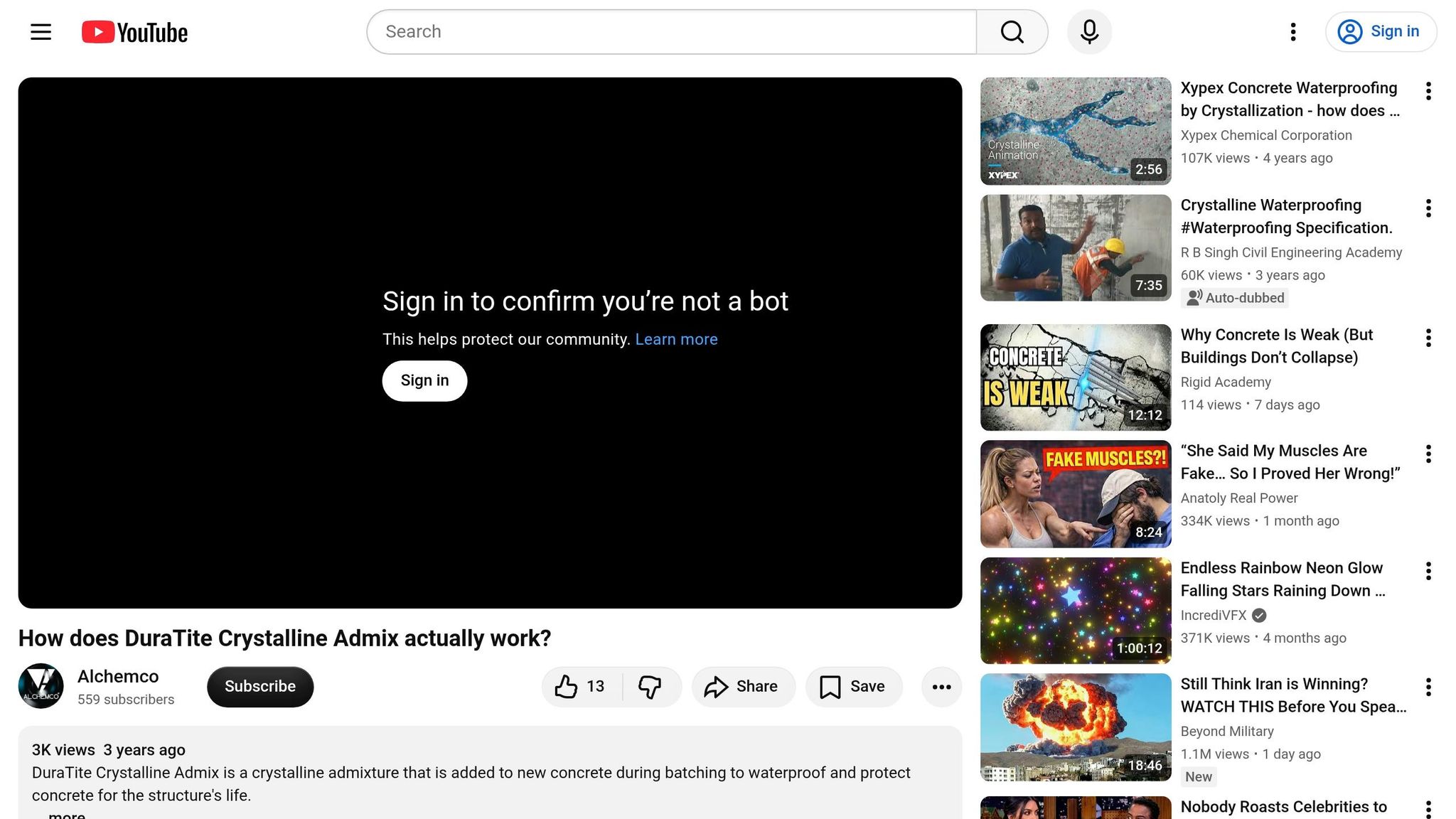 DuraTite Crystalline Admix