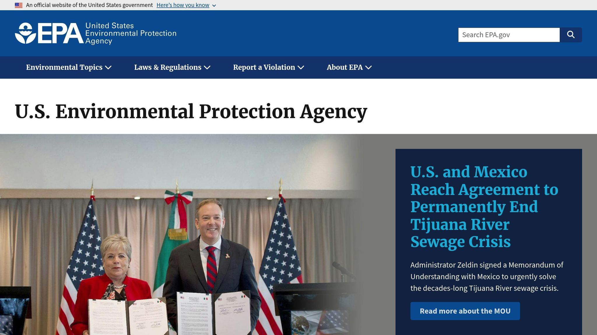 Environmental Protection Agency