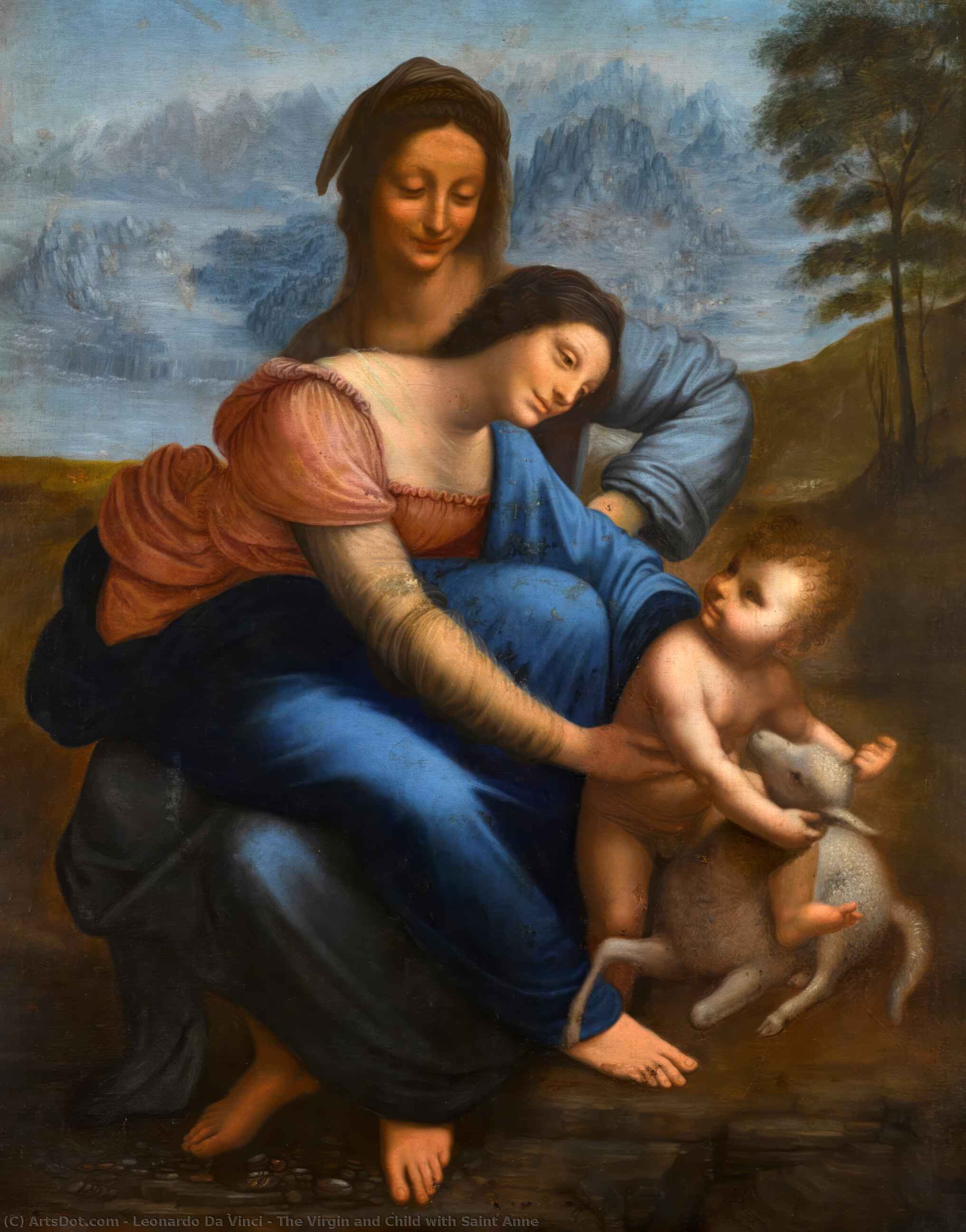 Virgin and Child with Saint Anne