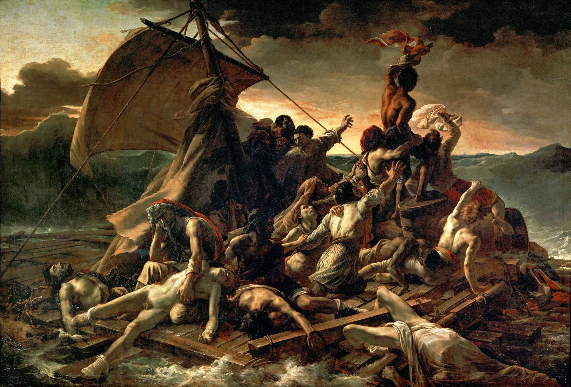 Raft of the Medusa Chiaroscuro