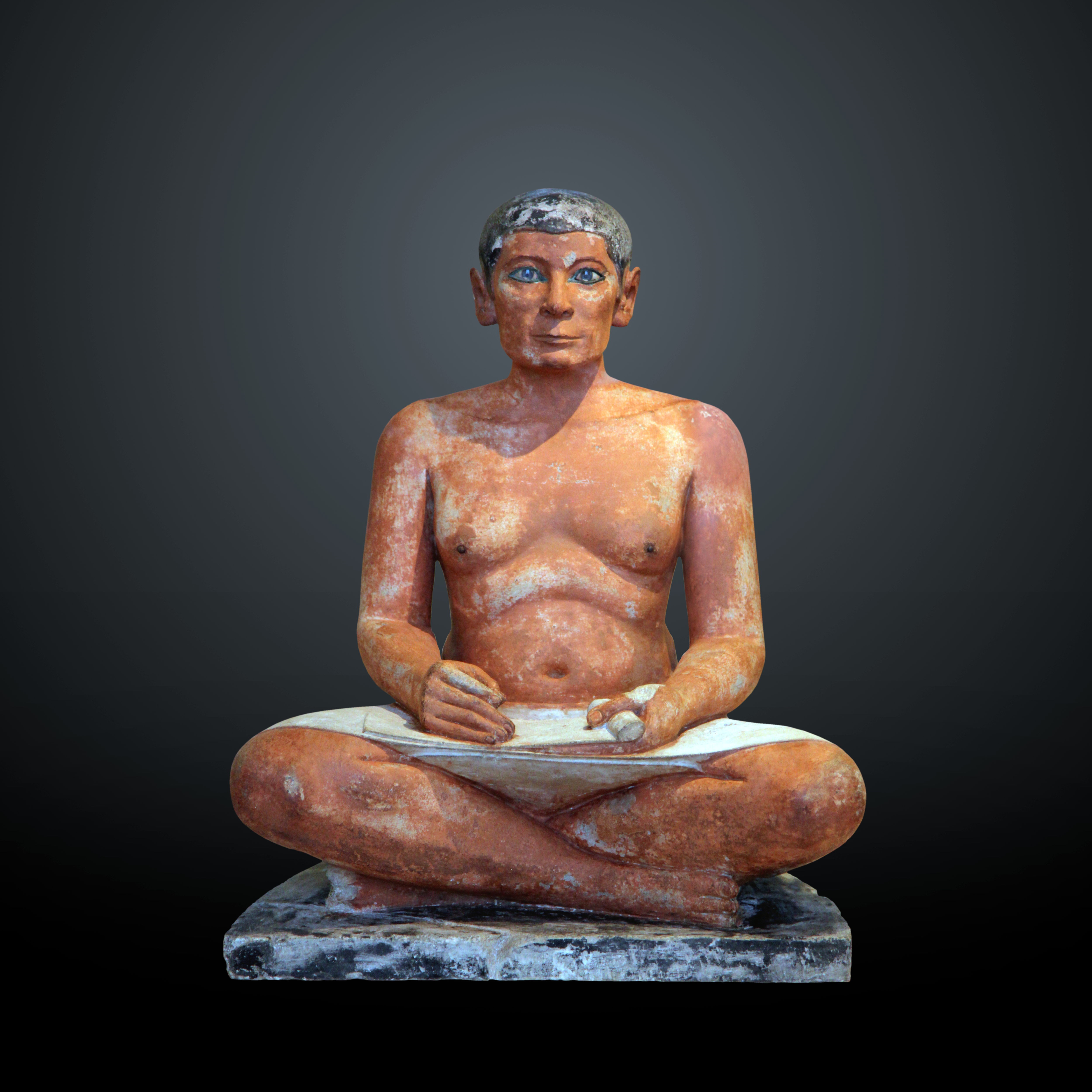 Ancient Egyptian Scribe Statue
