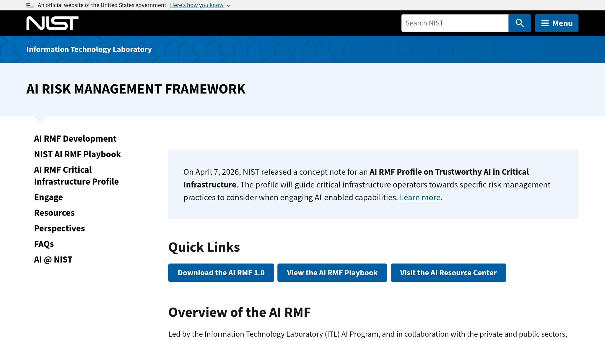 NIST AI RMF