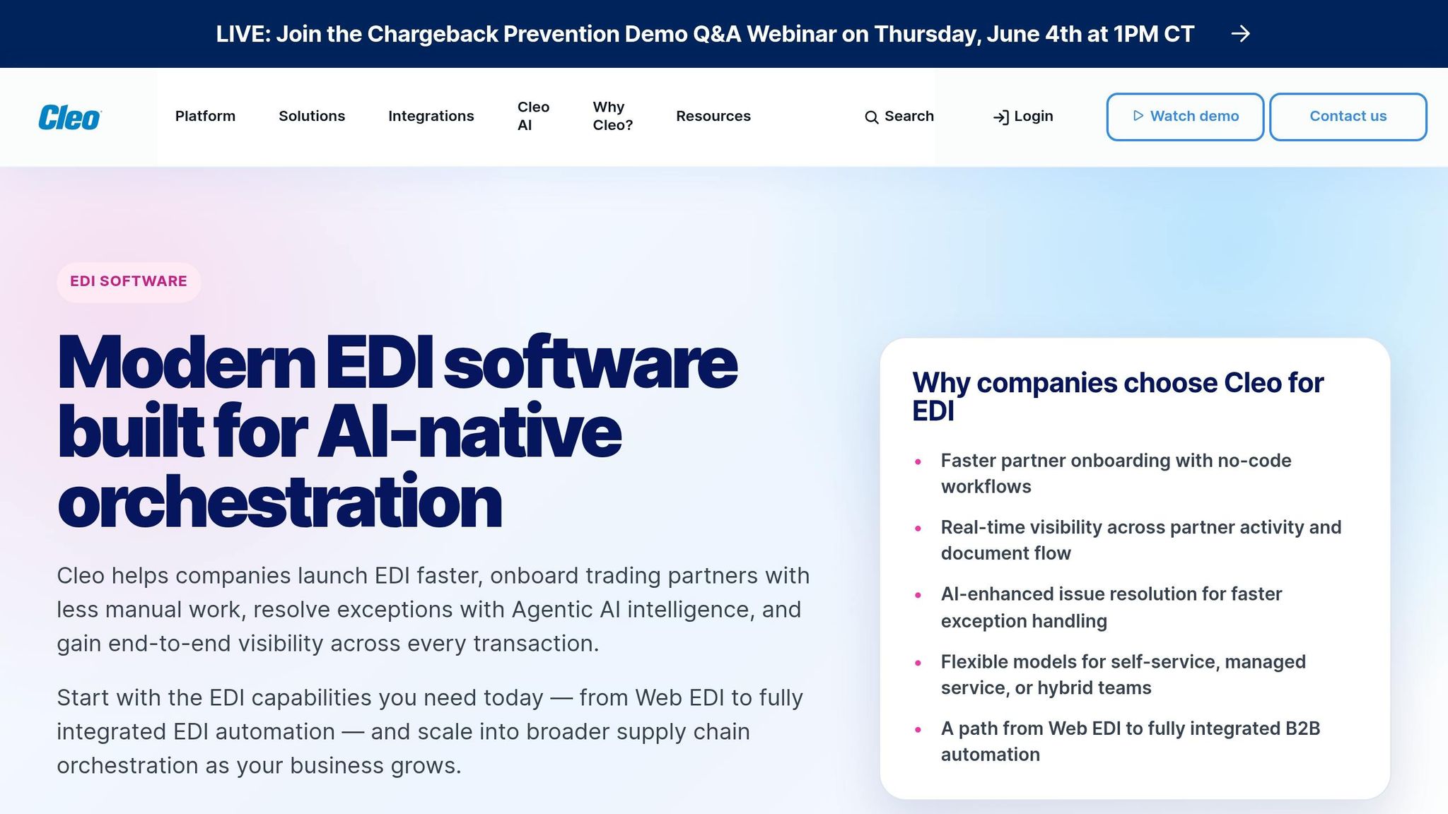 Cleo Integration Cloud