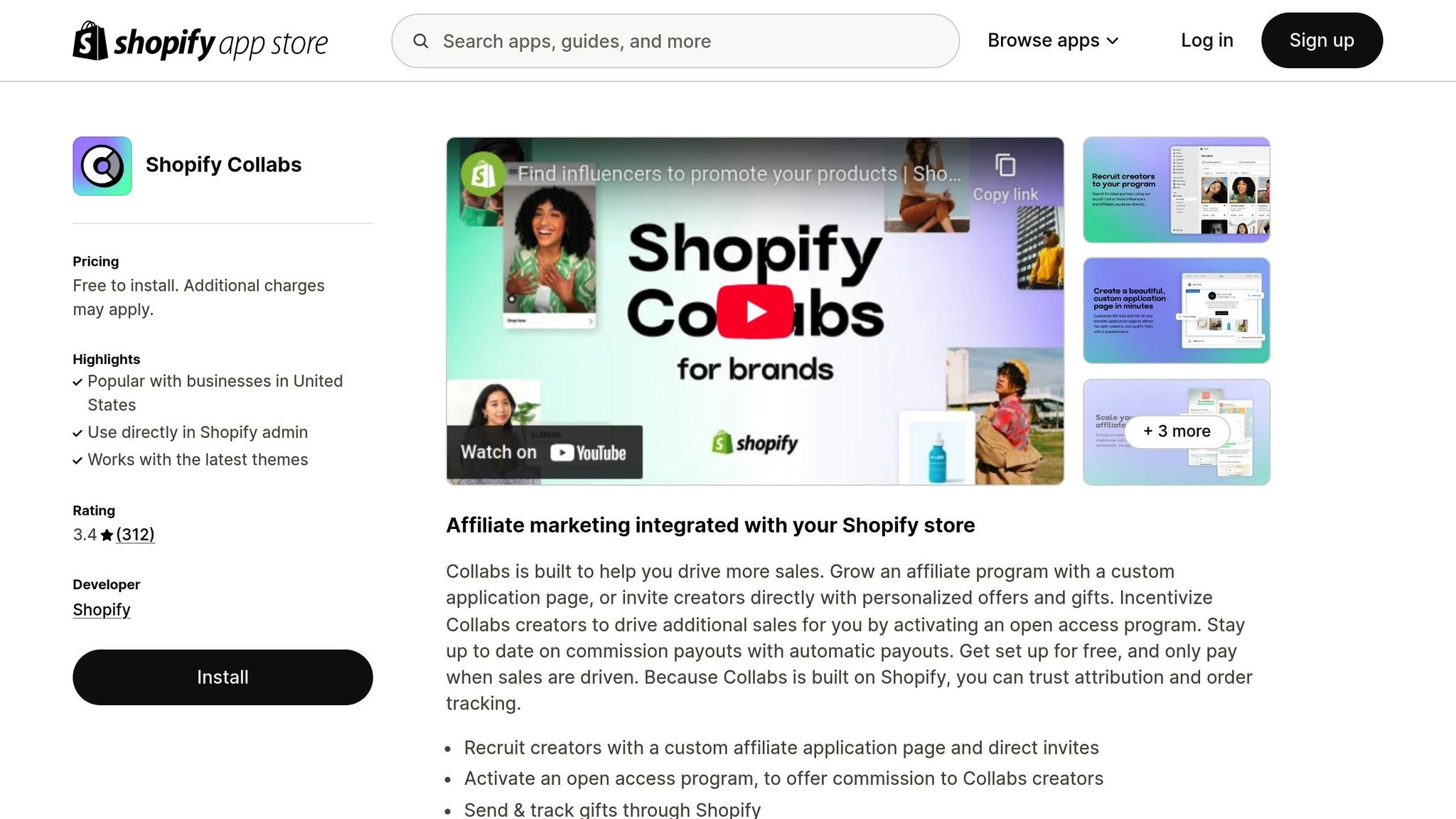 Shopify Collabs