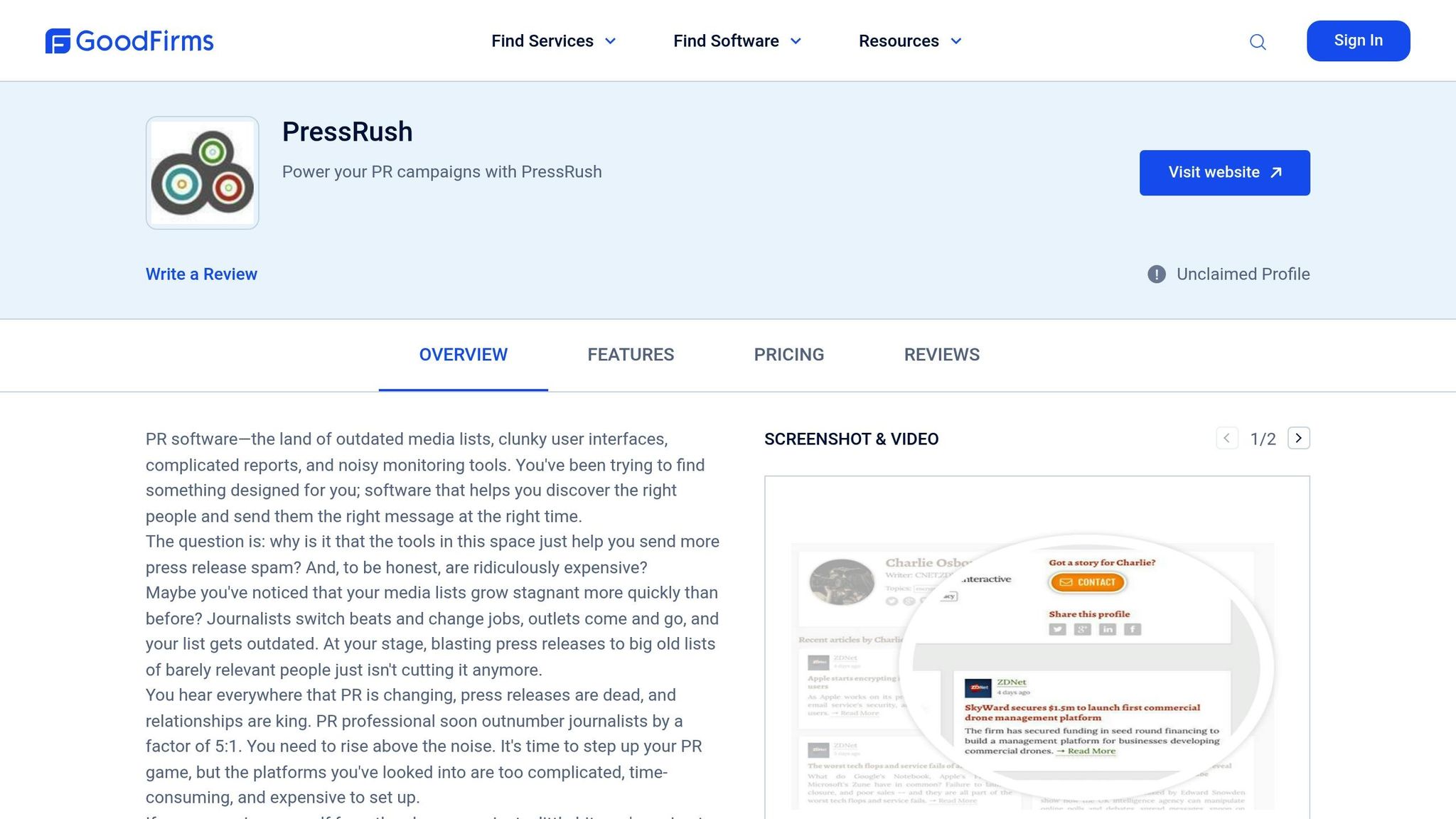 PressRush