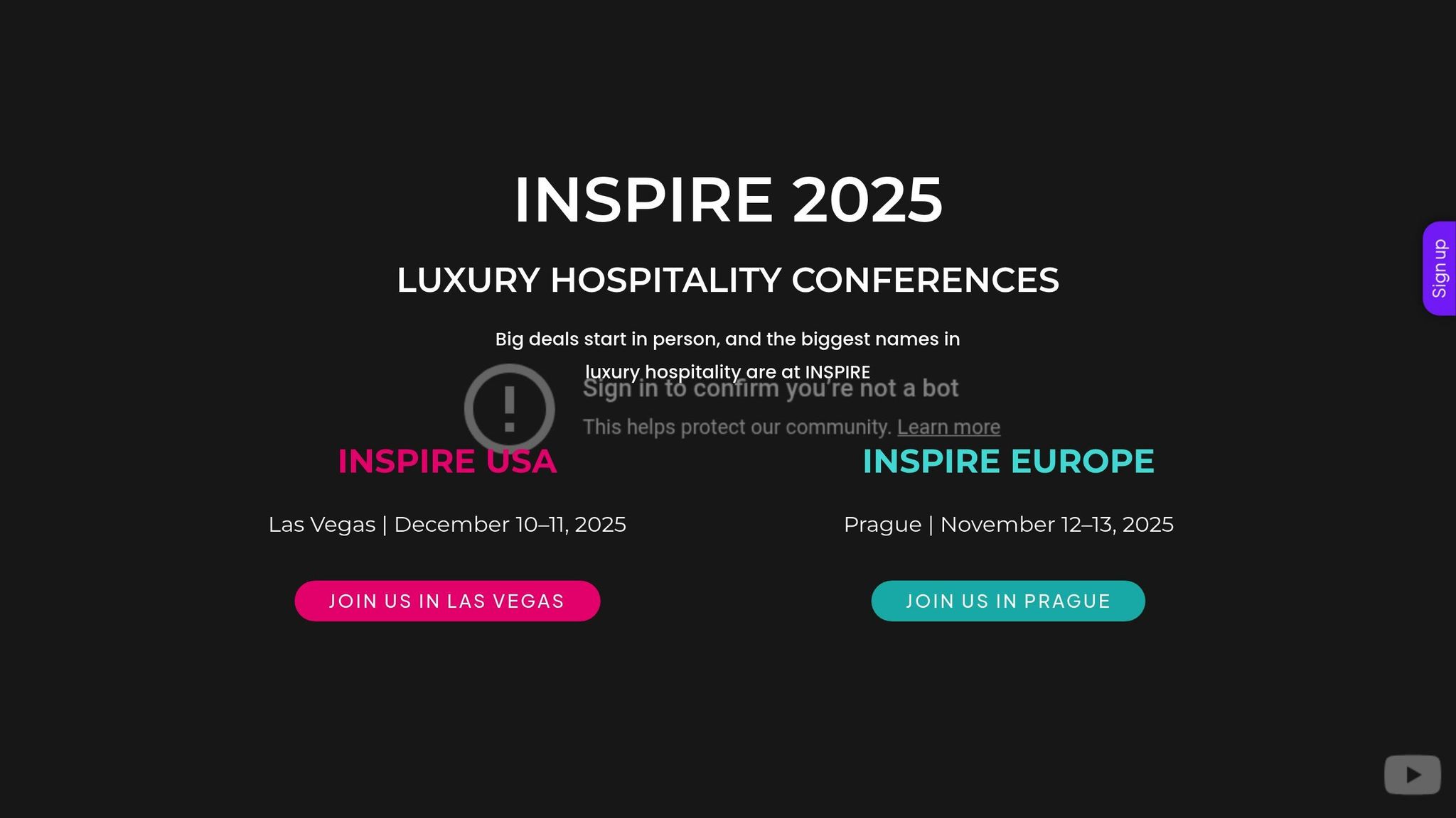 INSPIRE Luxury Hospitality Conference