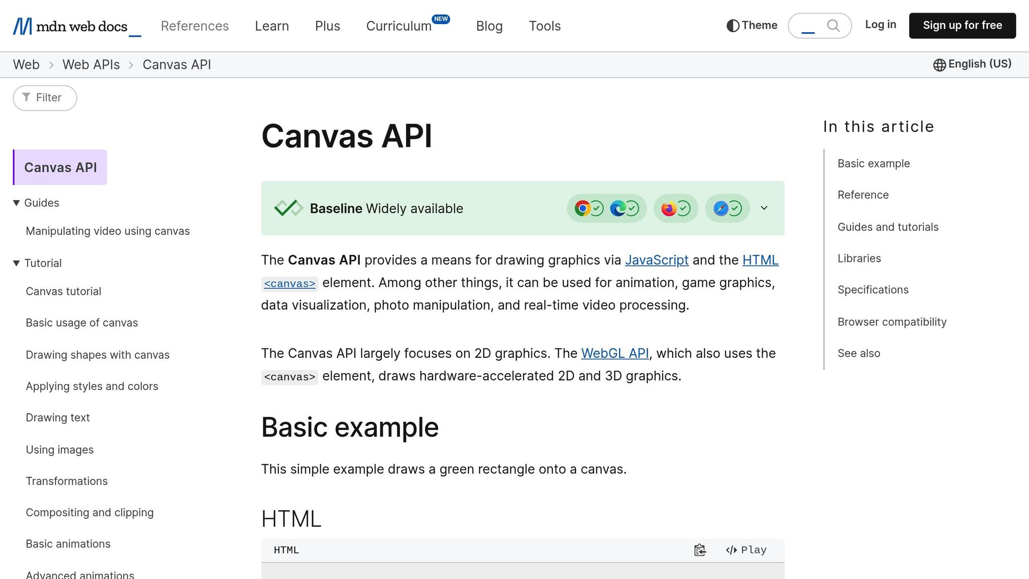 Canvas