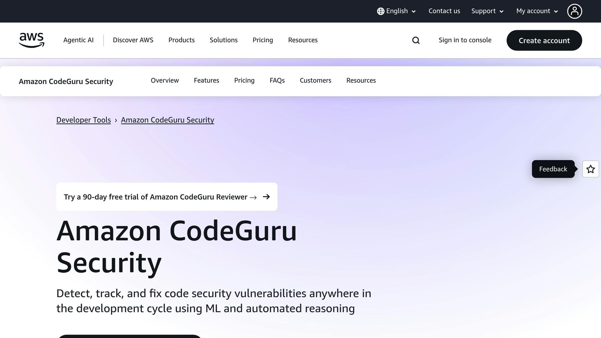 Amazon CodeGuru