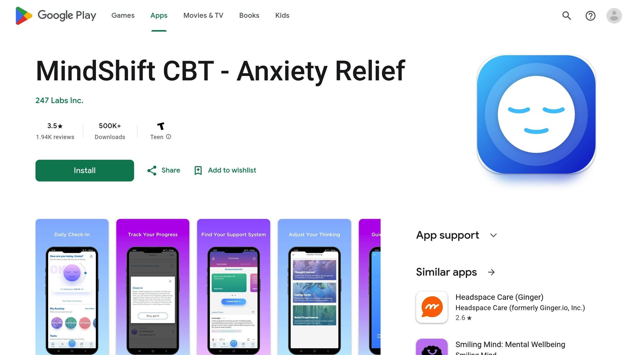 MindShift CBT