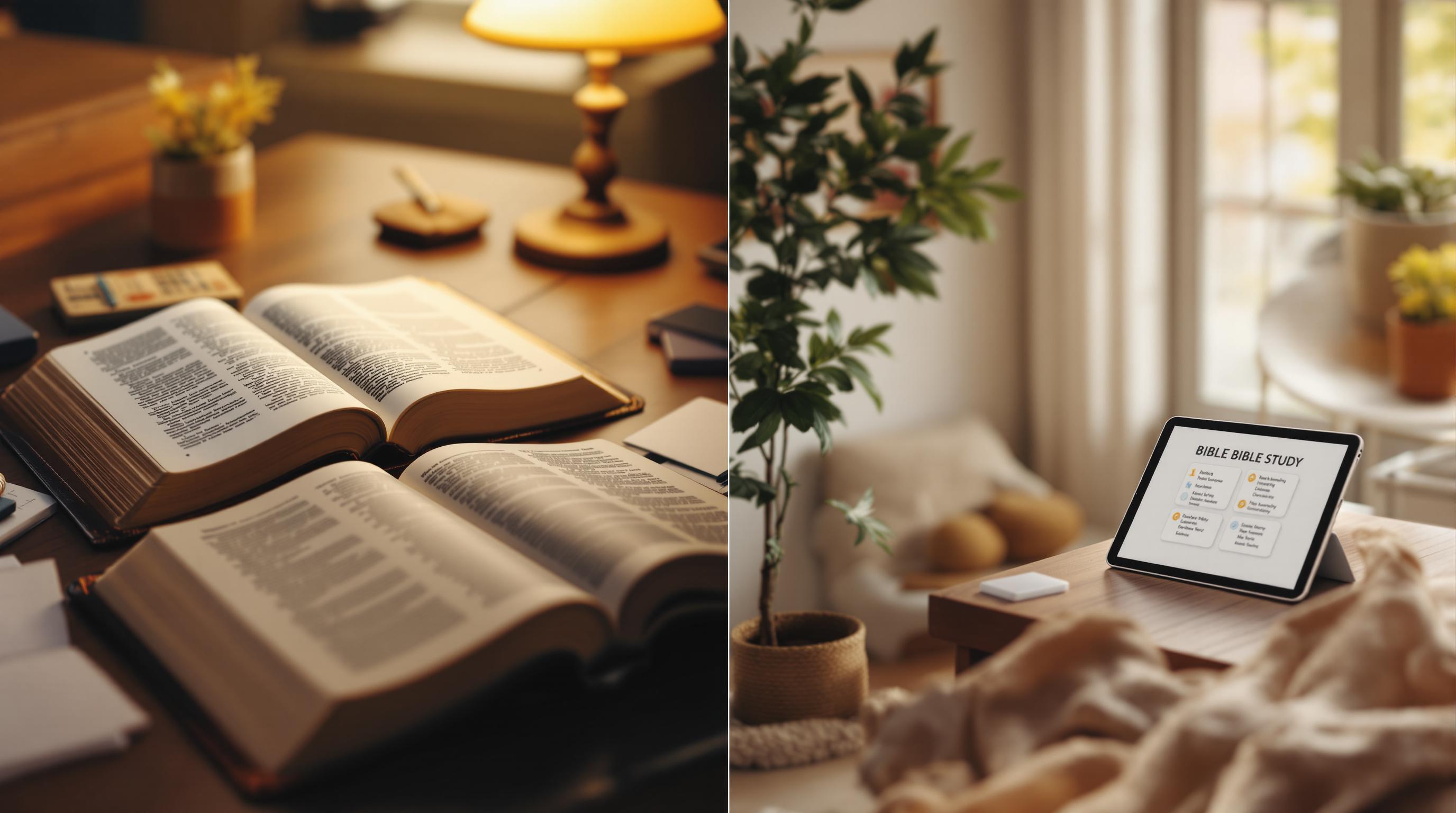 Thumbnail for: Digital vs Traditional Bible Study: A Complete Guide