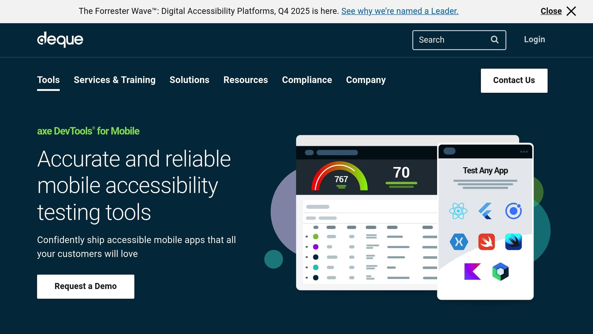 axe DevTools for Mobile