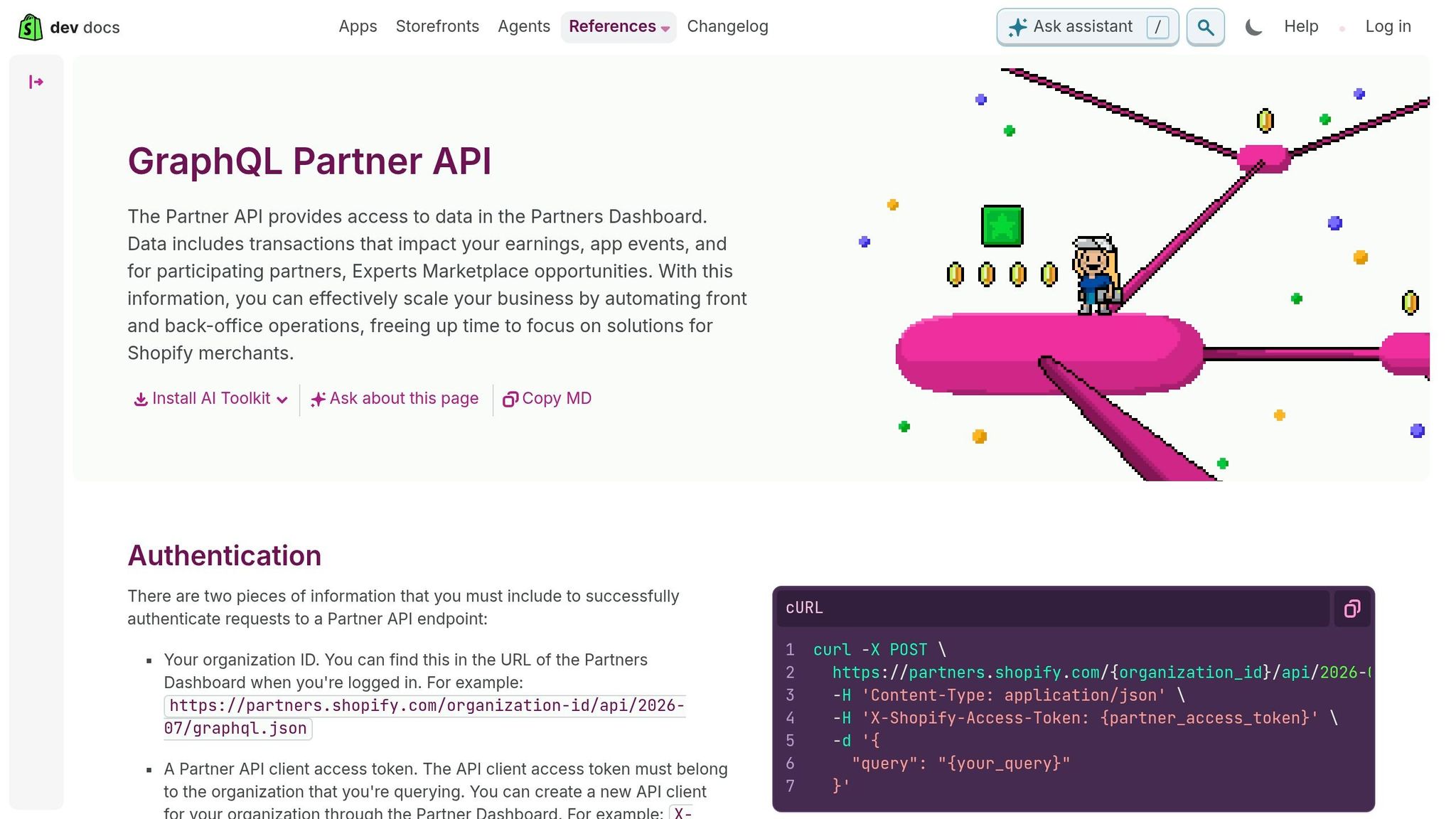 Shopify Partners API
