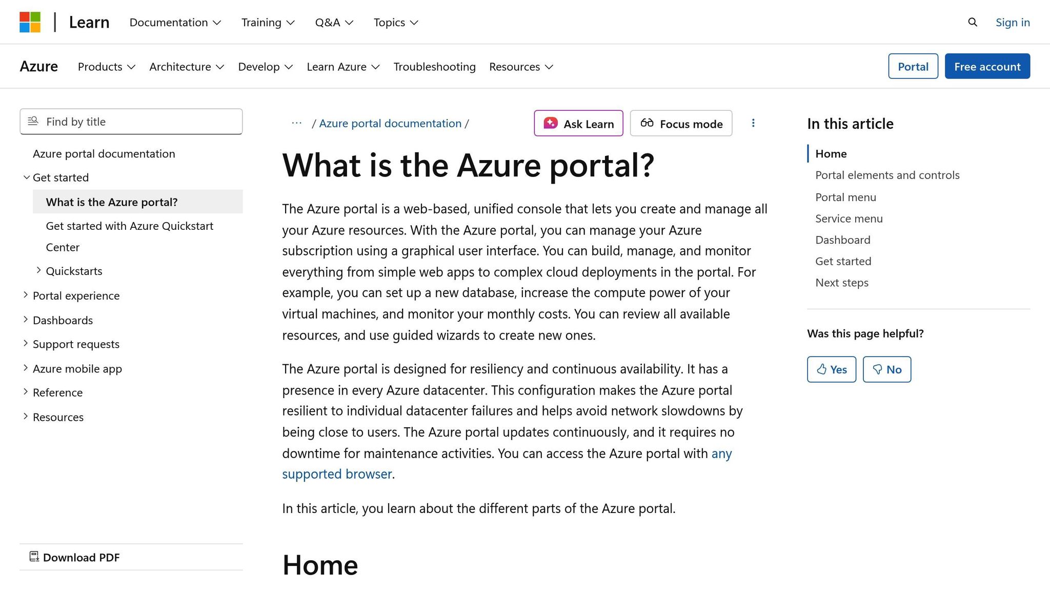Azure Portal