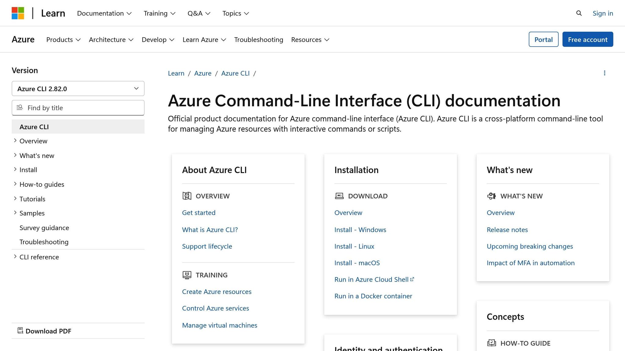 Azure CLI