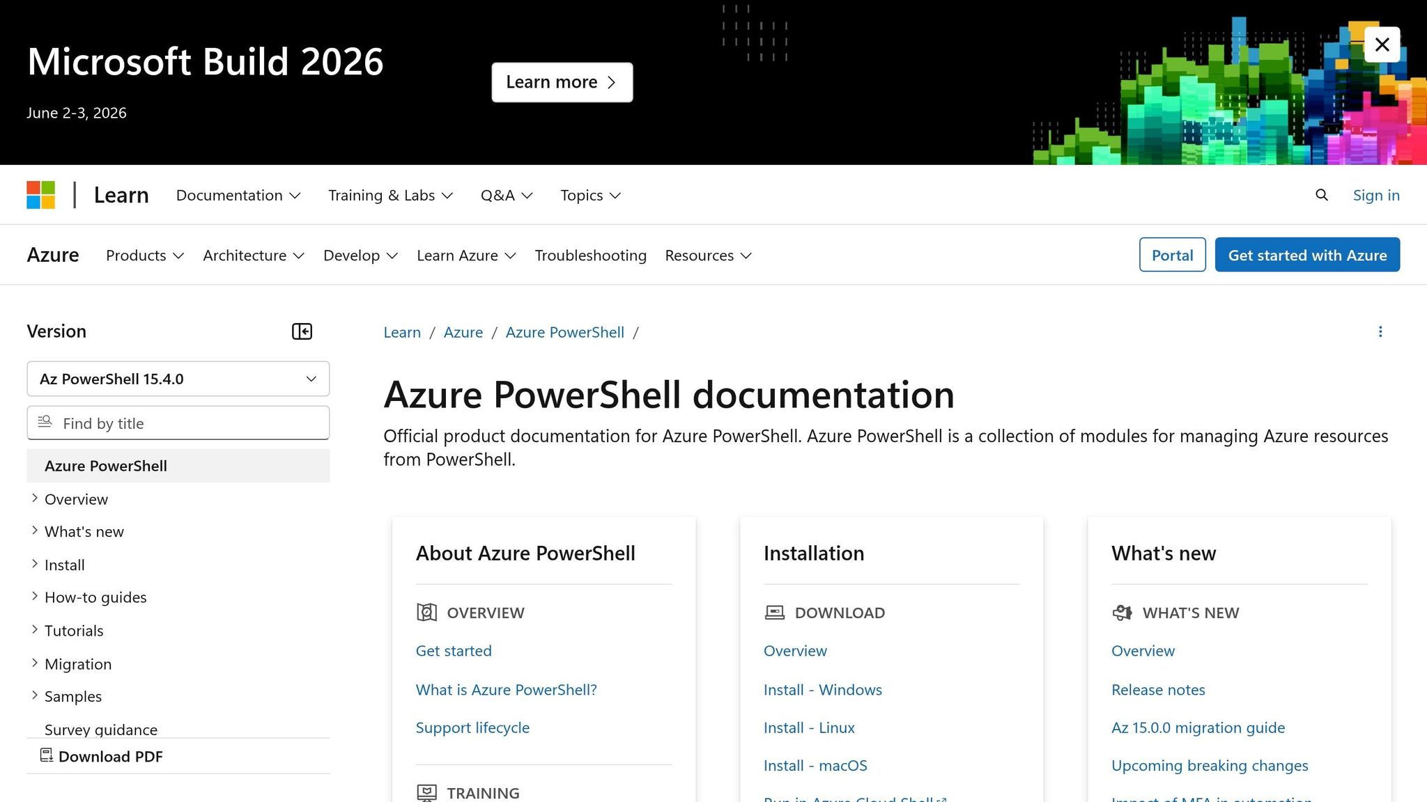 Azure PowerShell