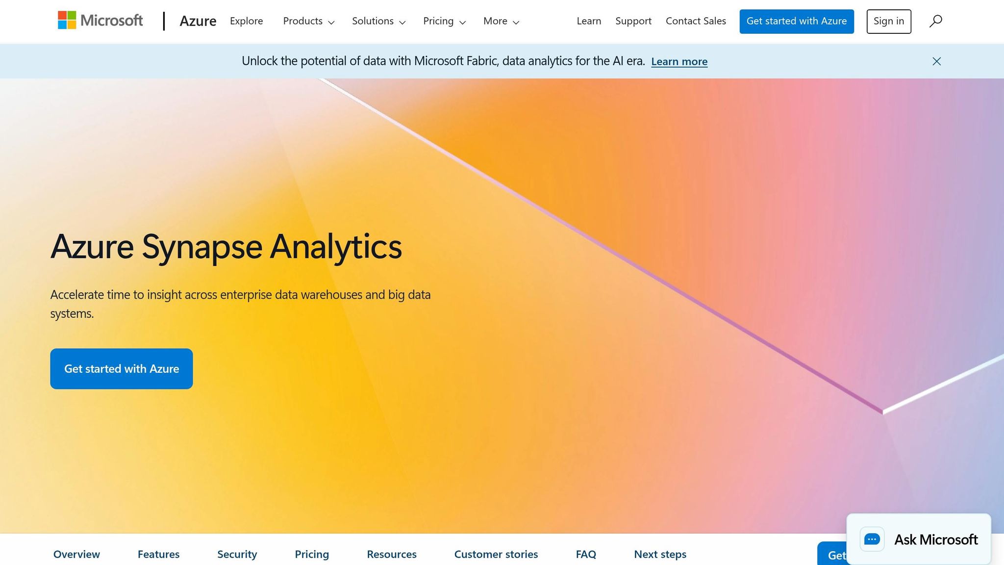 Azure Synapse Analytics