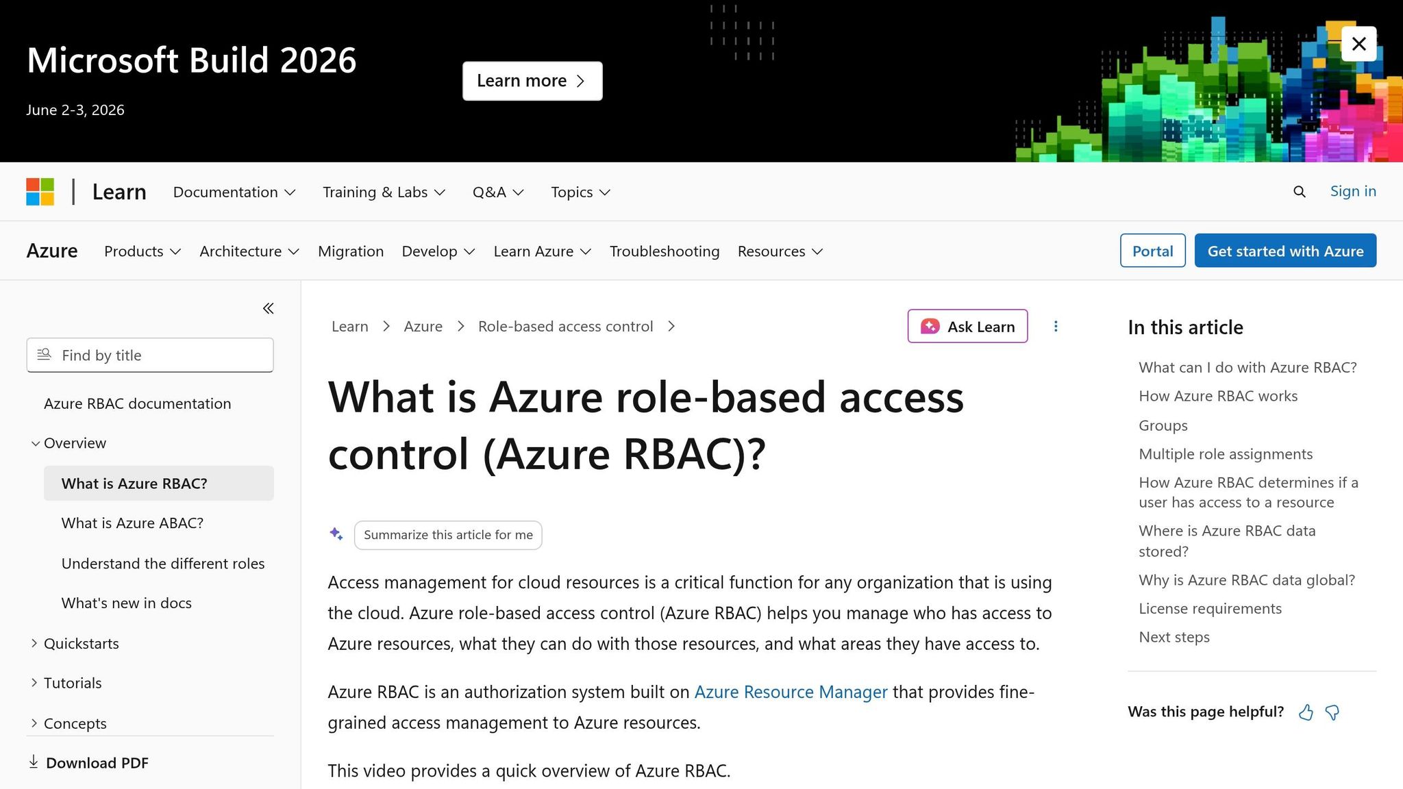 Azure RBAC