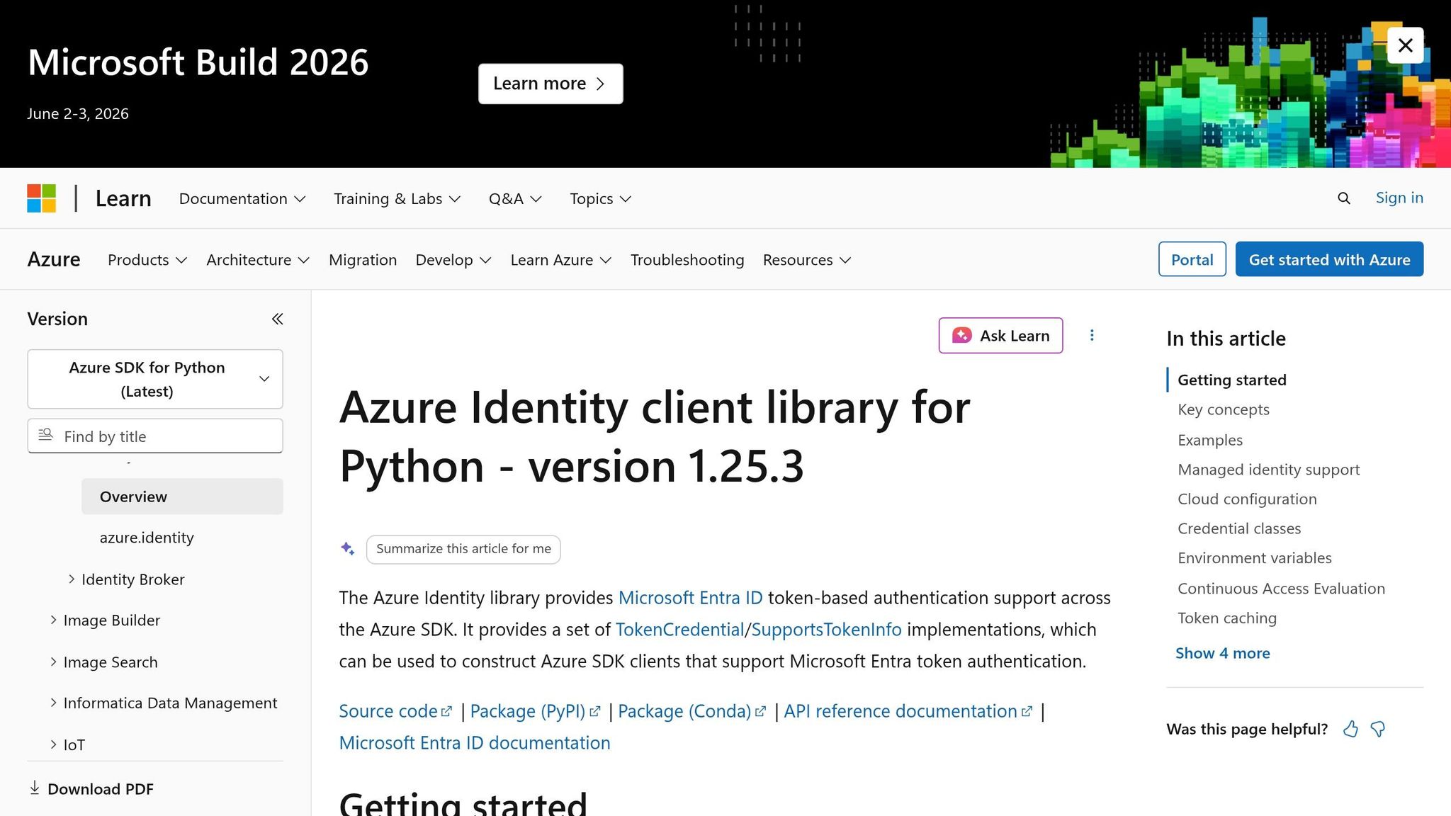 Azure Identity