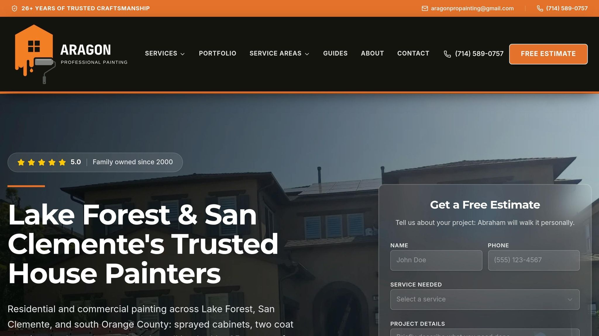 Aragon Professional Painting