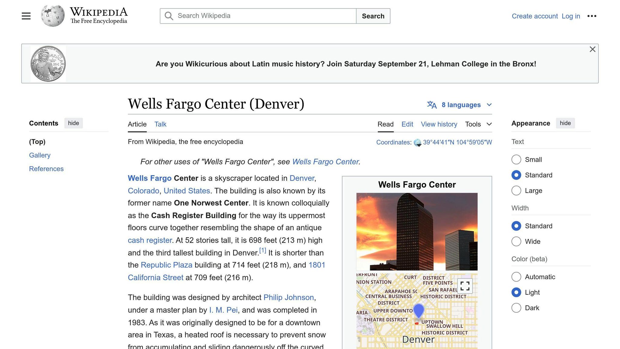 Wells Fargo Center