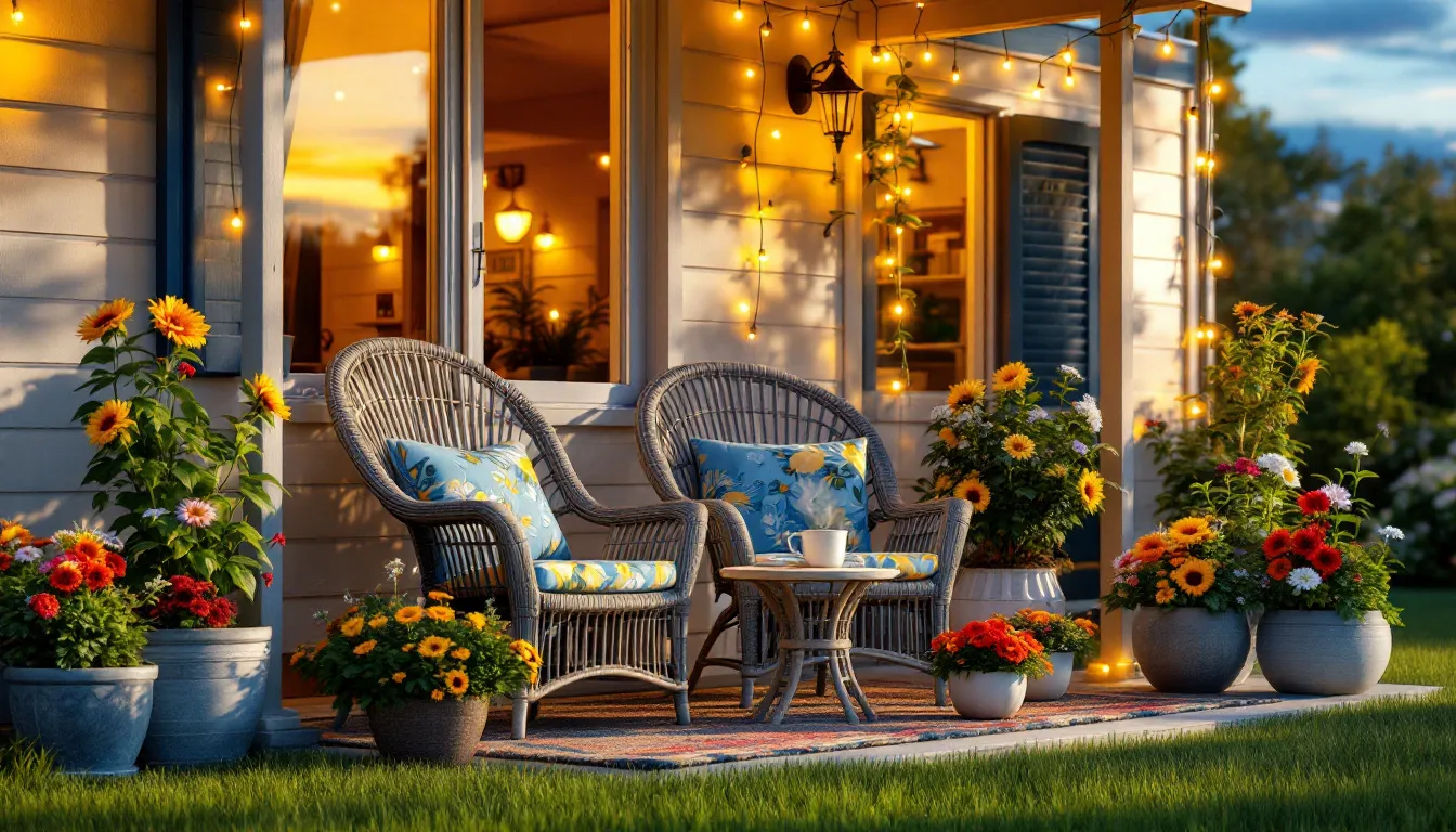 mobile home front porch ideas