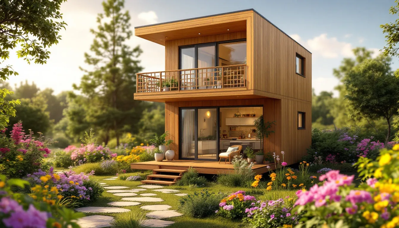 2 story tiny house