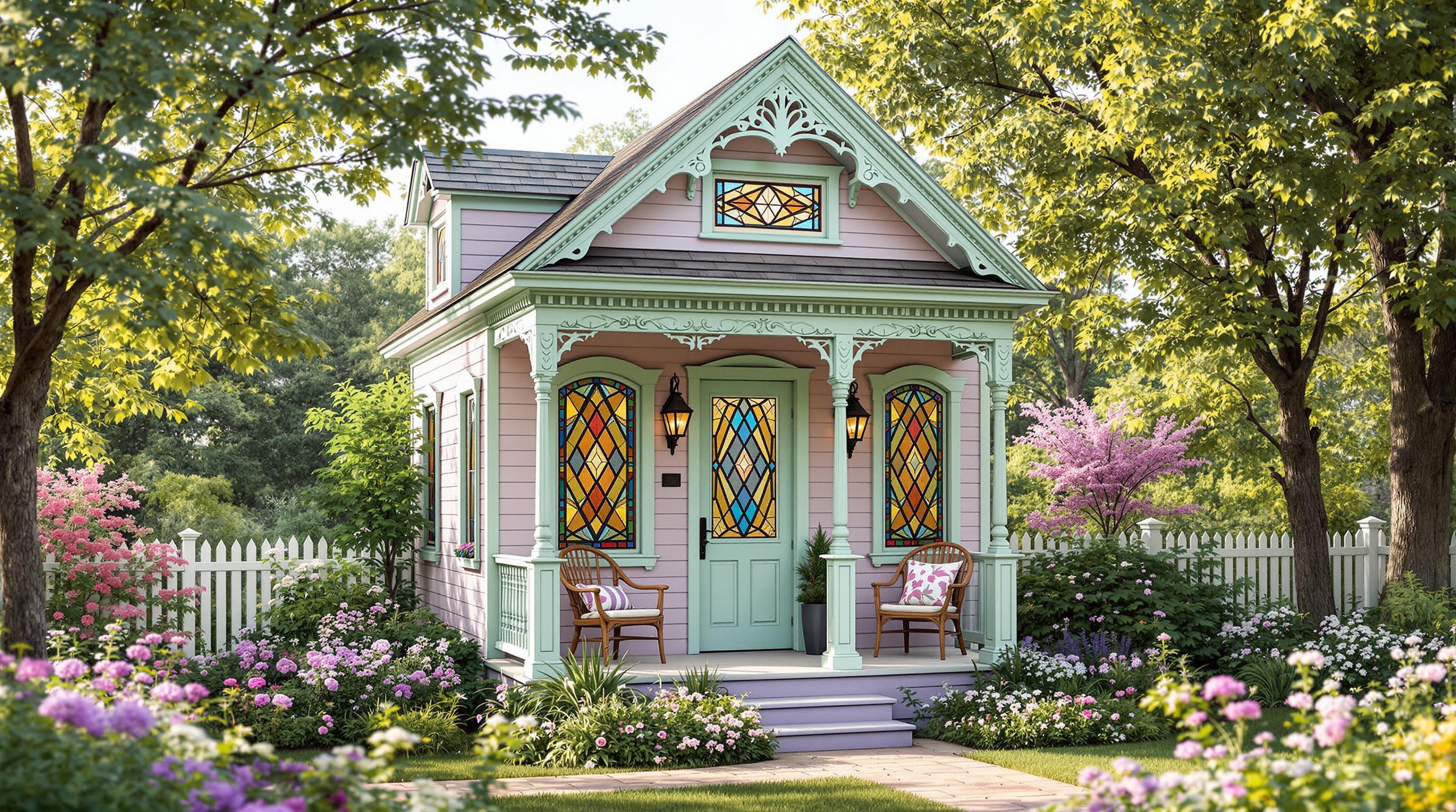 victorian tiny house