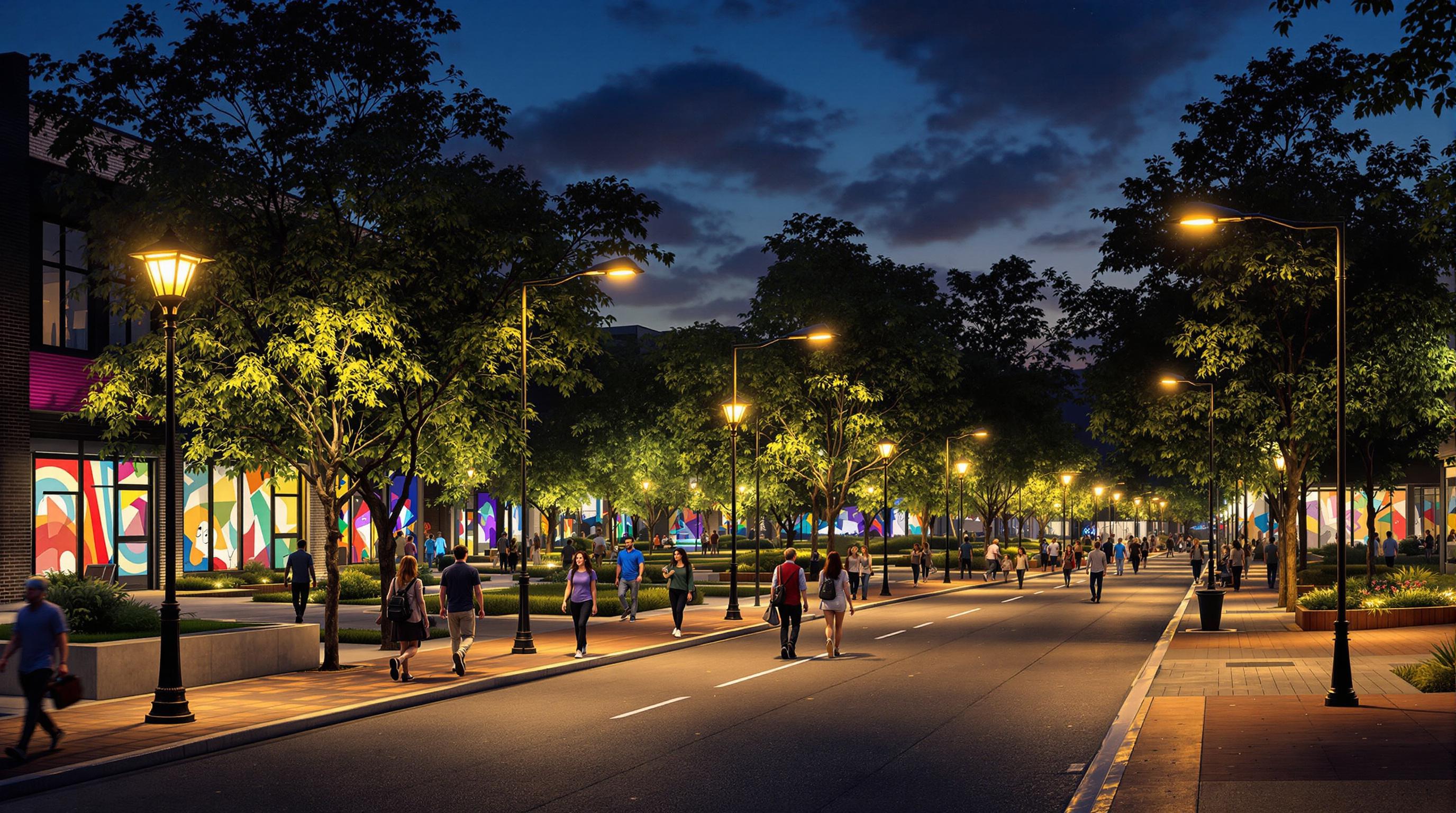 How Lighting Design Boosts Urban Safety