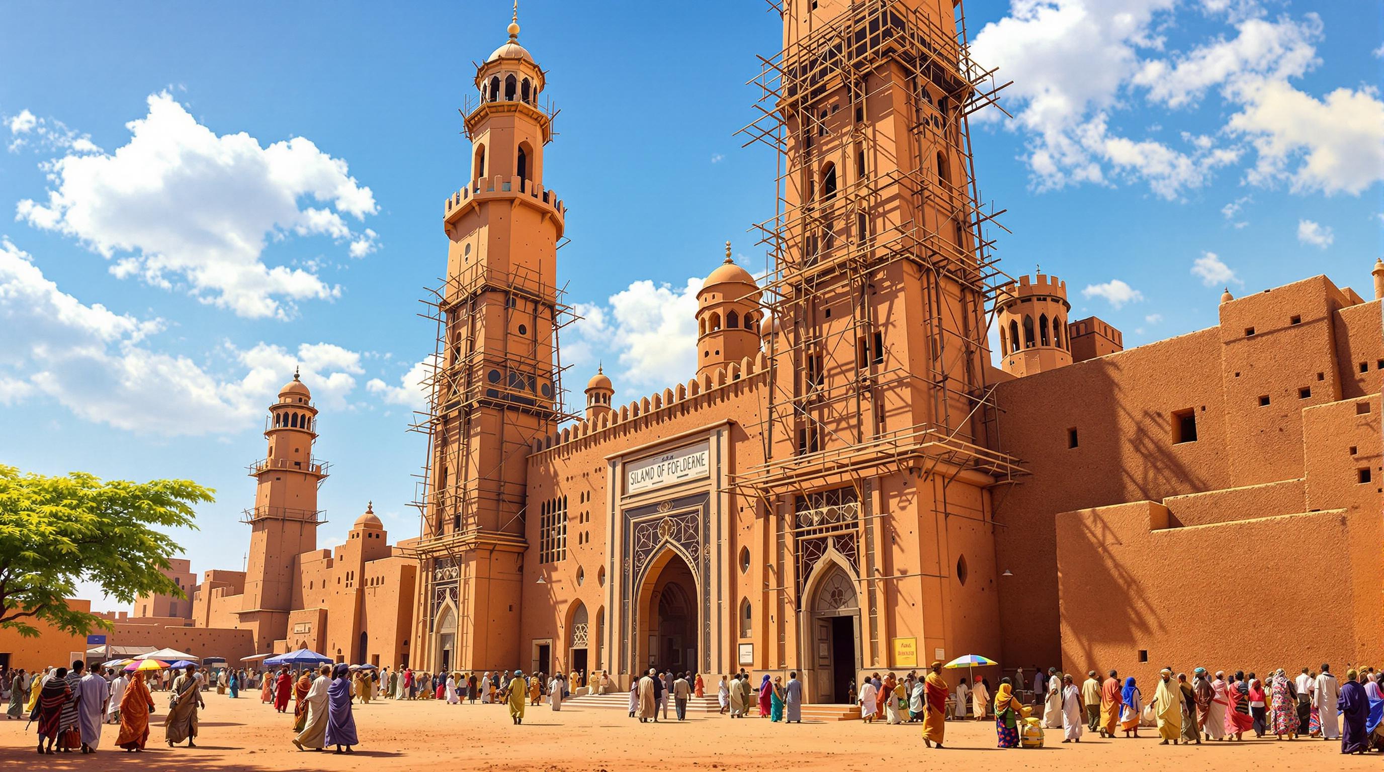 Thumbnail for: Features of the Great Mosque of Djenné