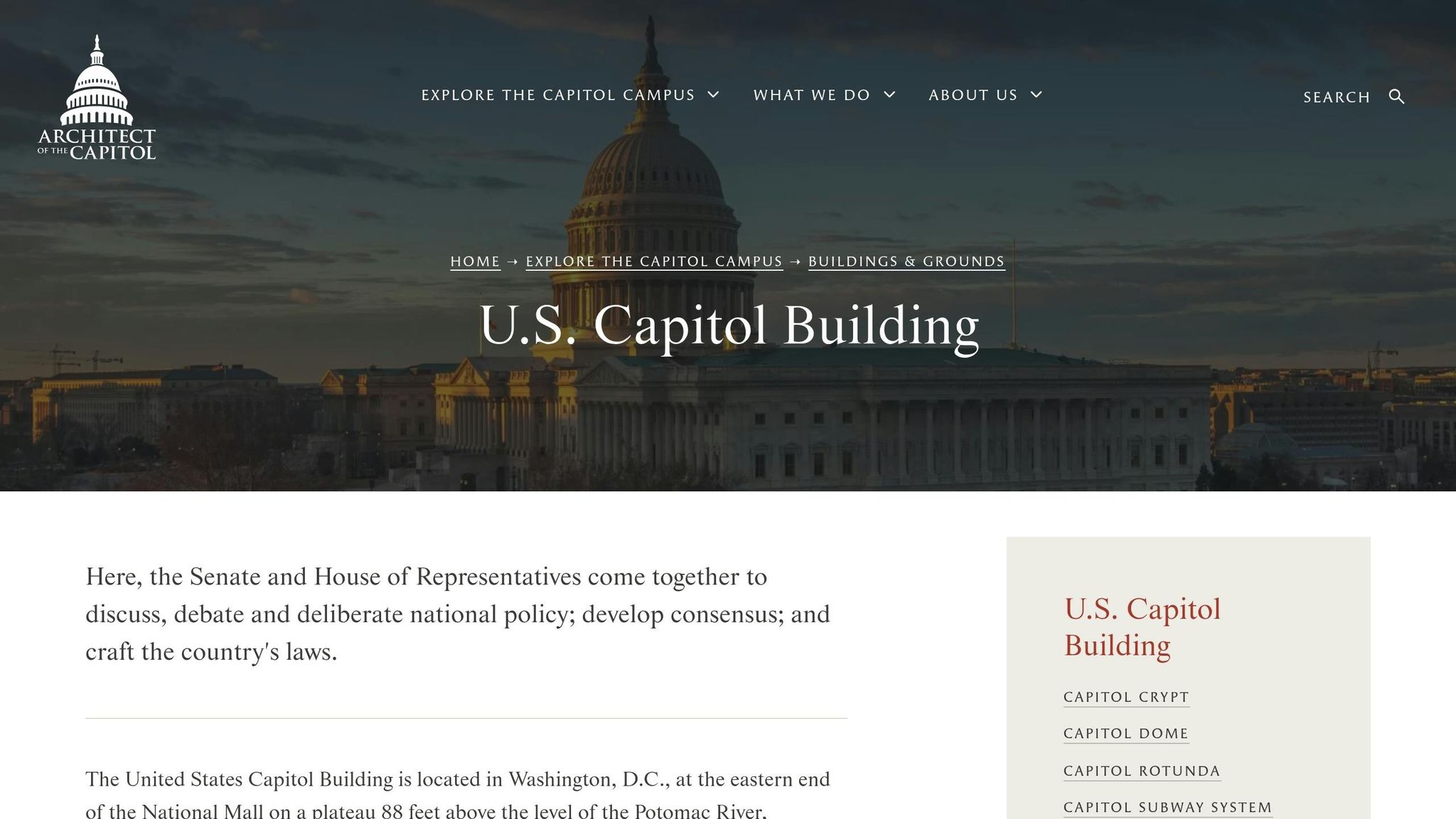 U.S. Capitol Building