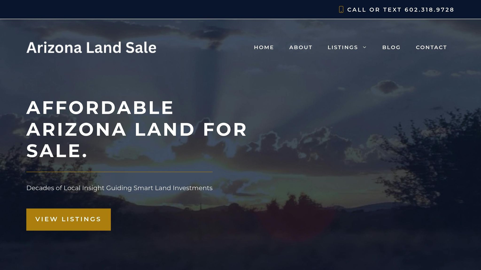 Arizona Land Sale