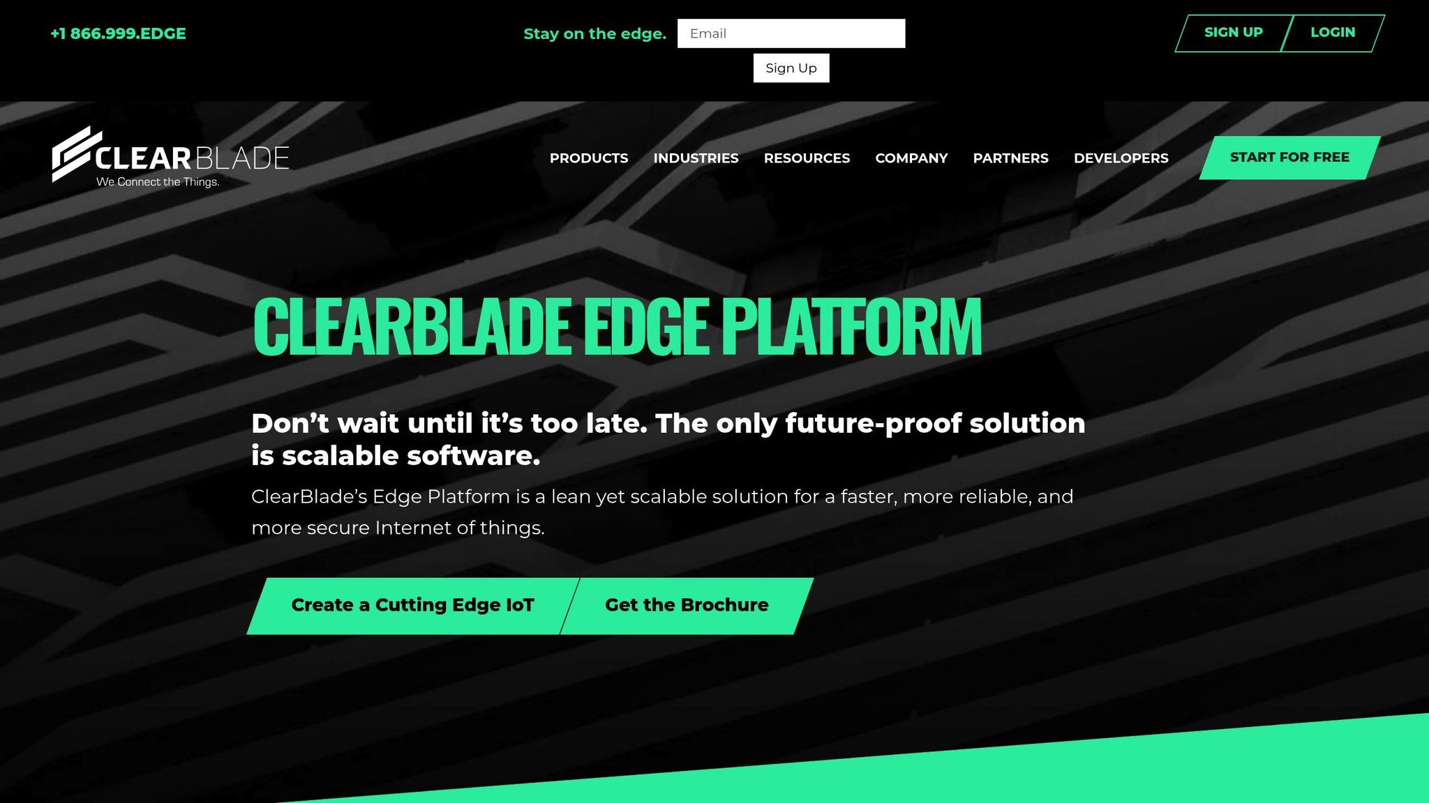 ClearBlade IoT Edge Platform