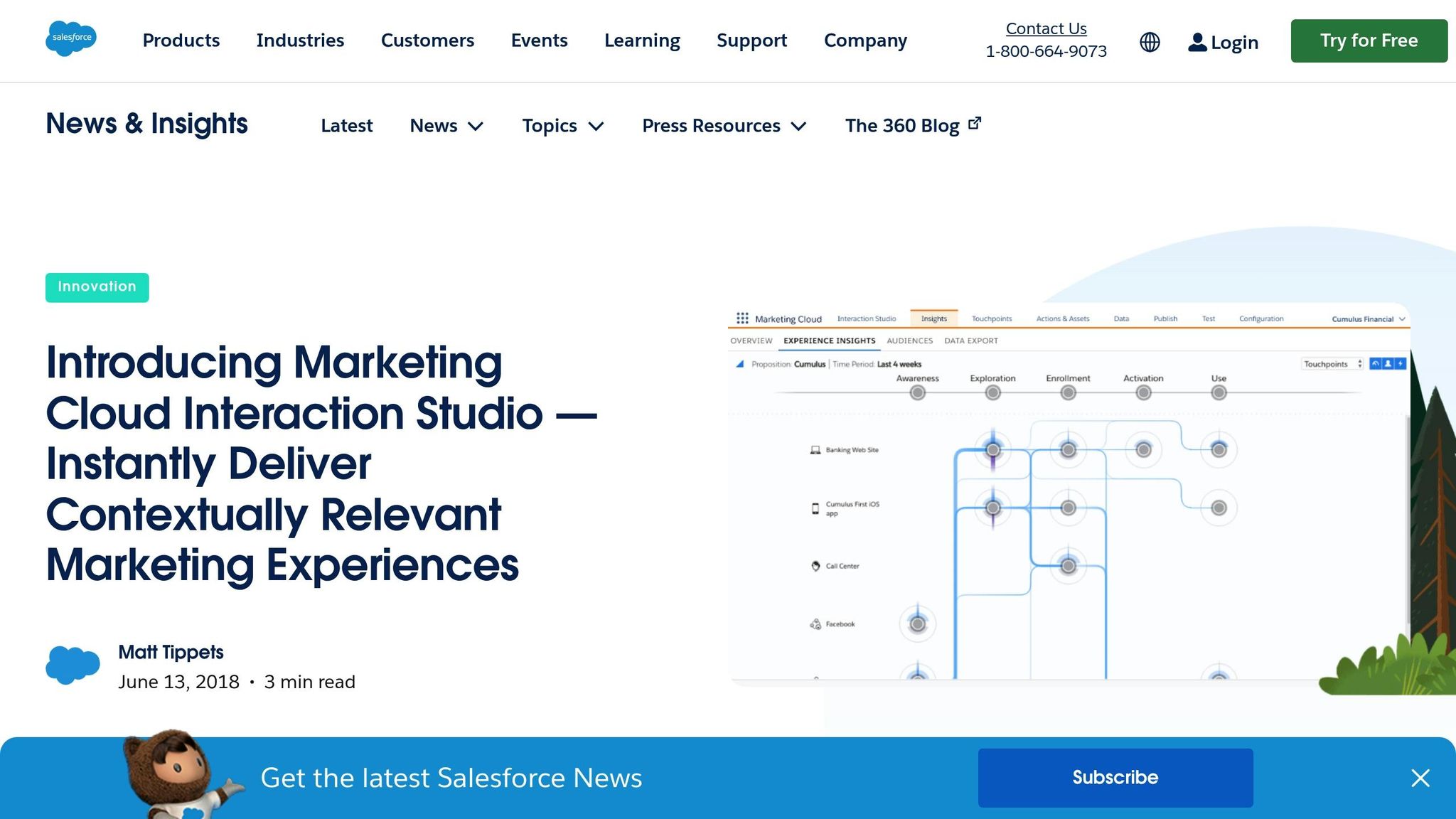 Salesforce Interaction Studio