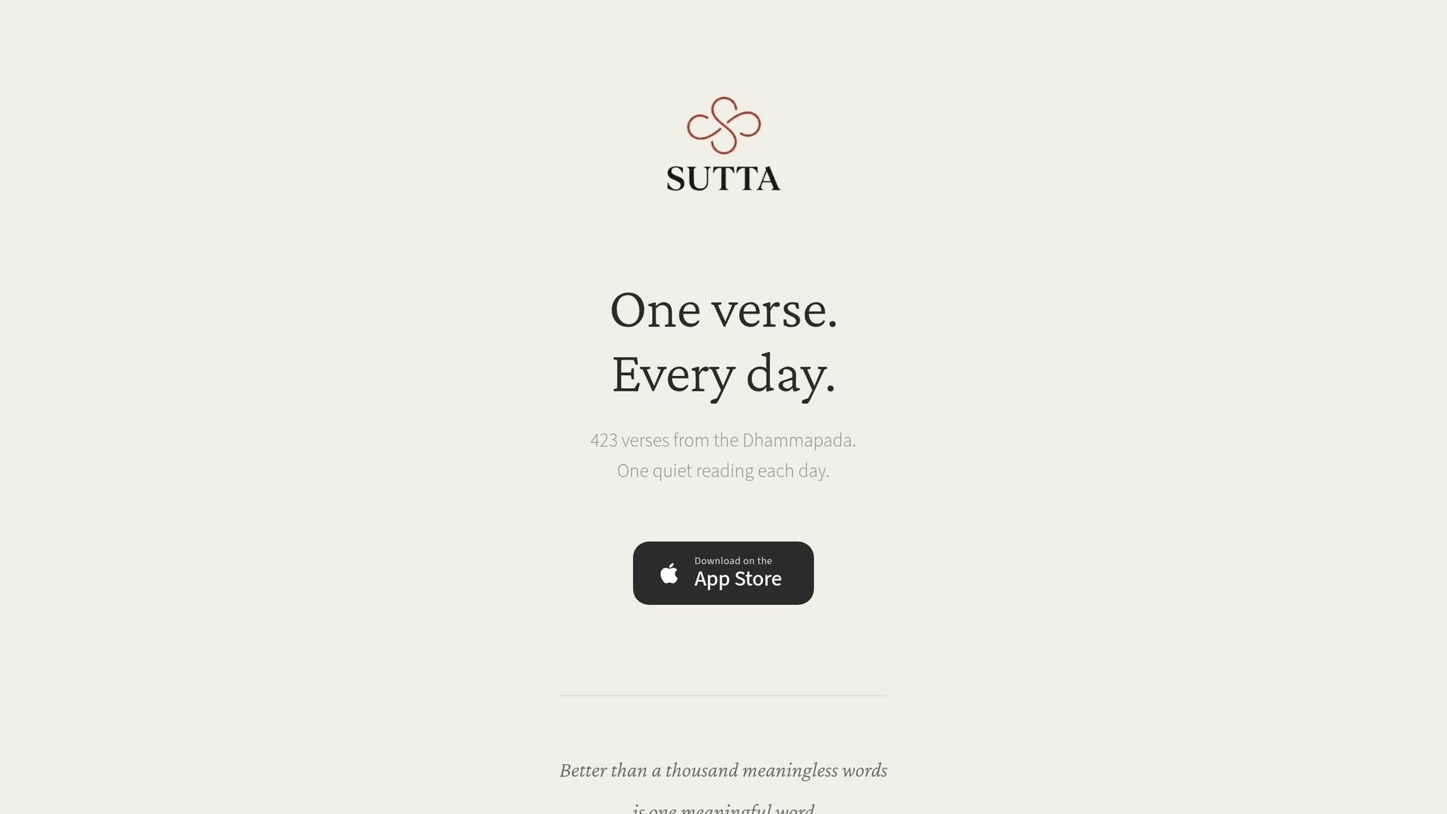 Sutta 423 Scripture App