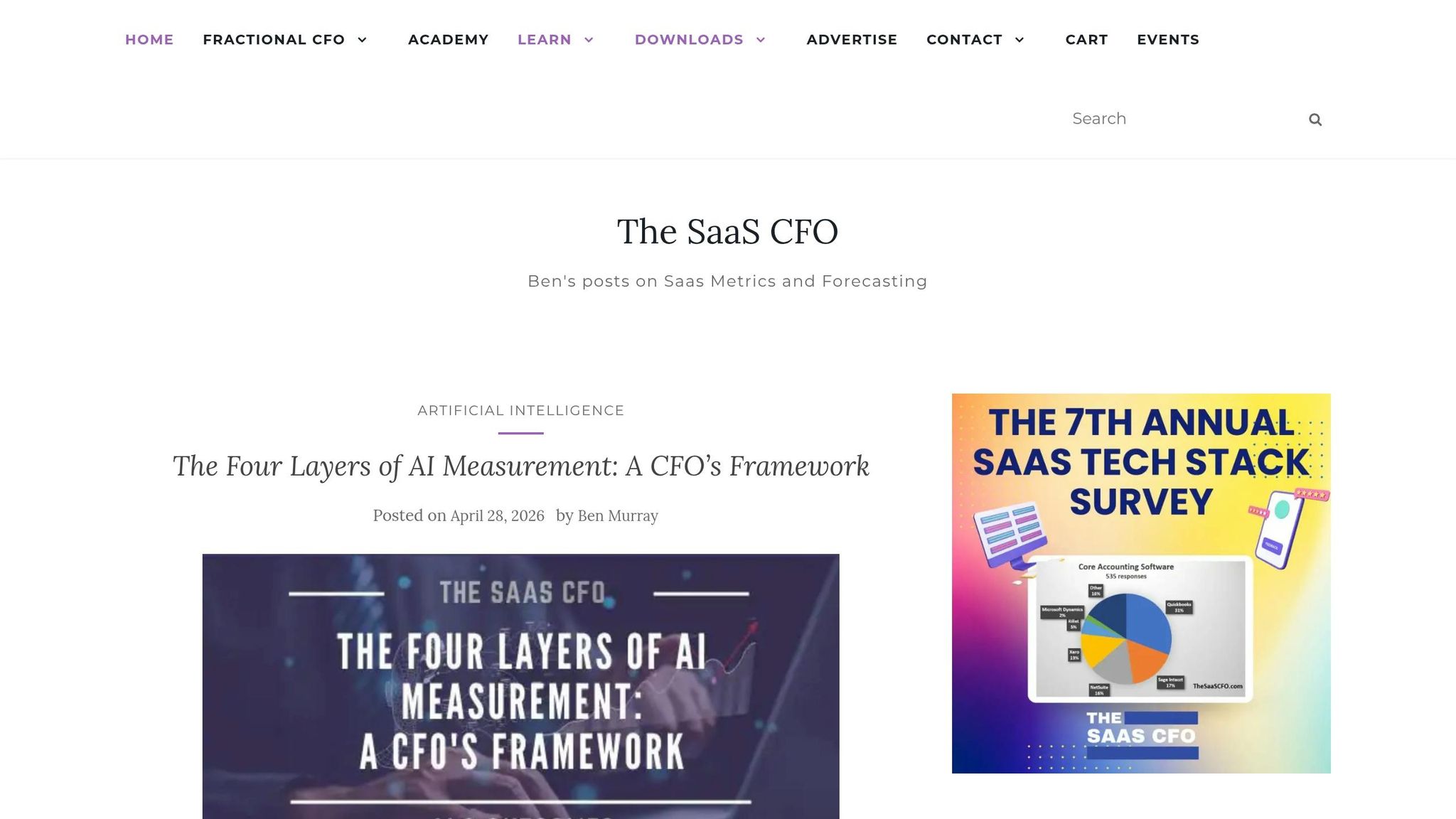 The SaaS CFO