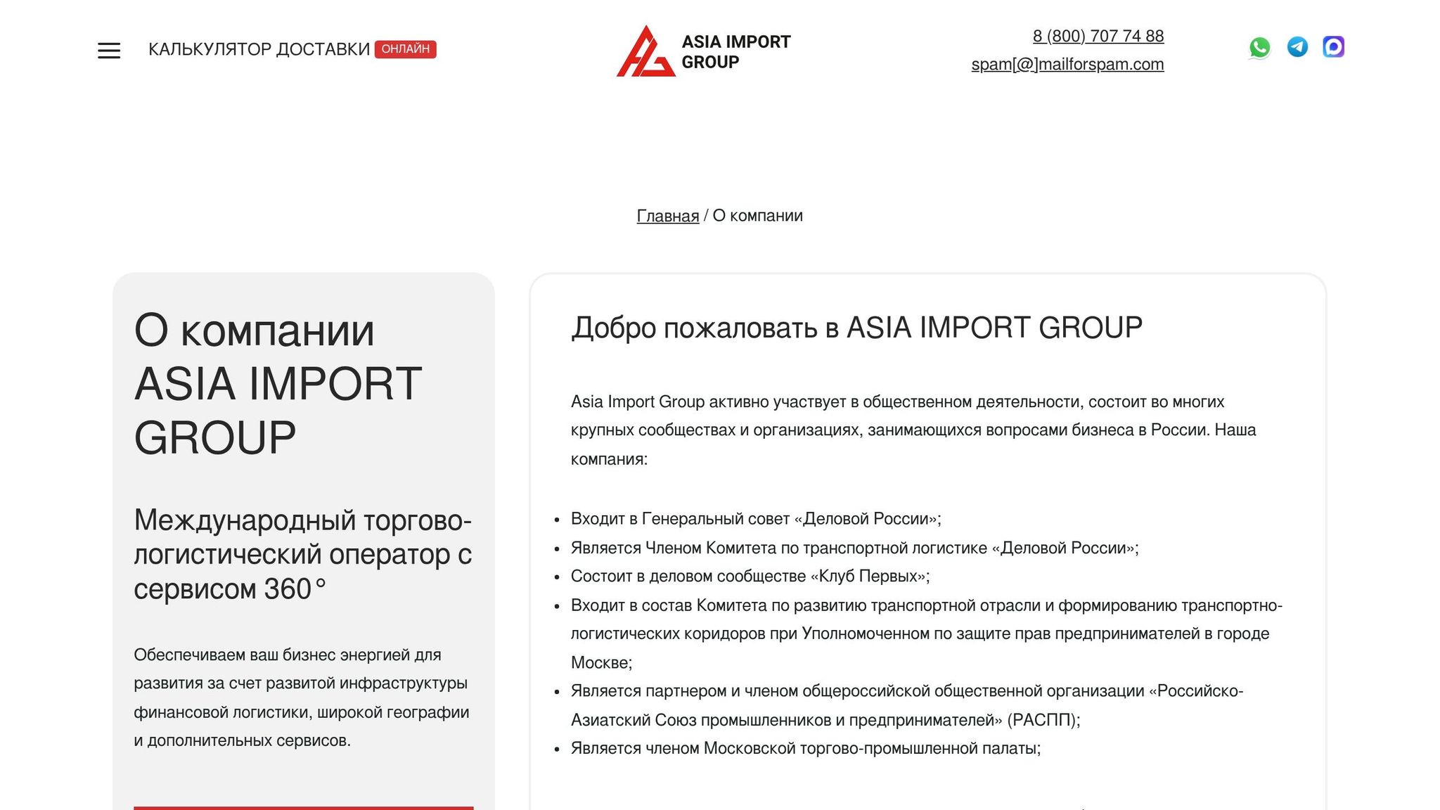 Asia Import Group