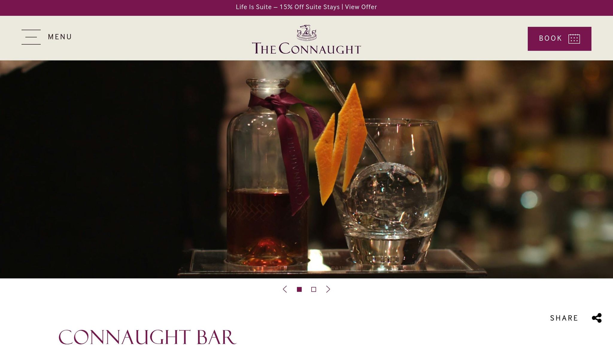 The Connaught Bar